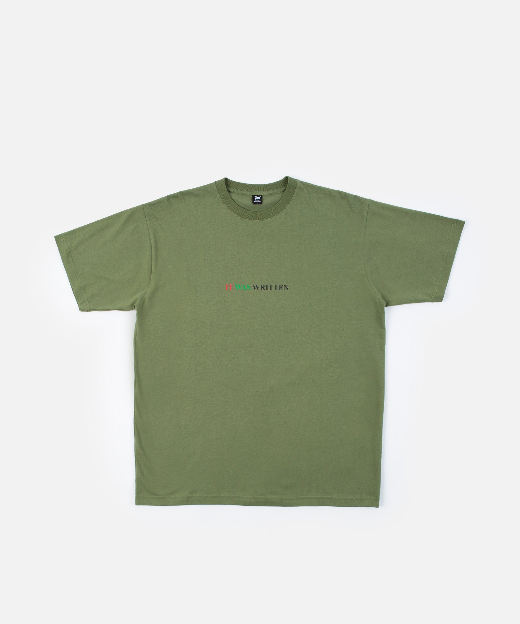 Patta It Was Written T-Shirt (Olivine) – Patta US