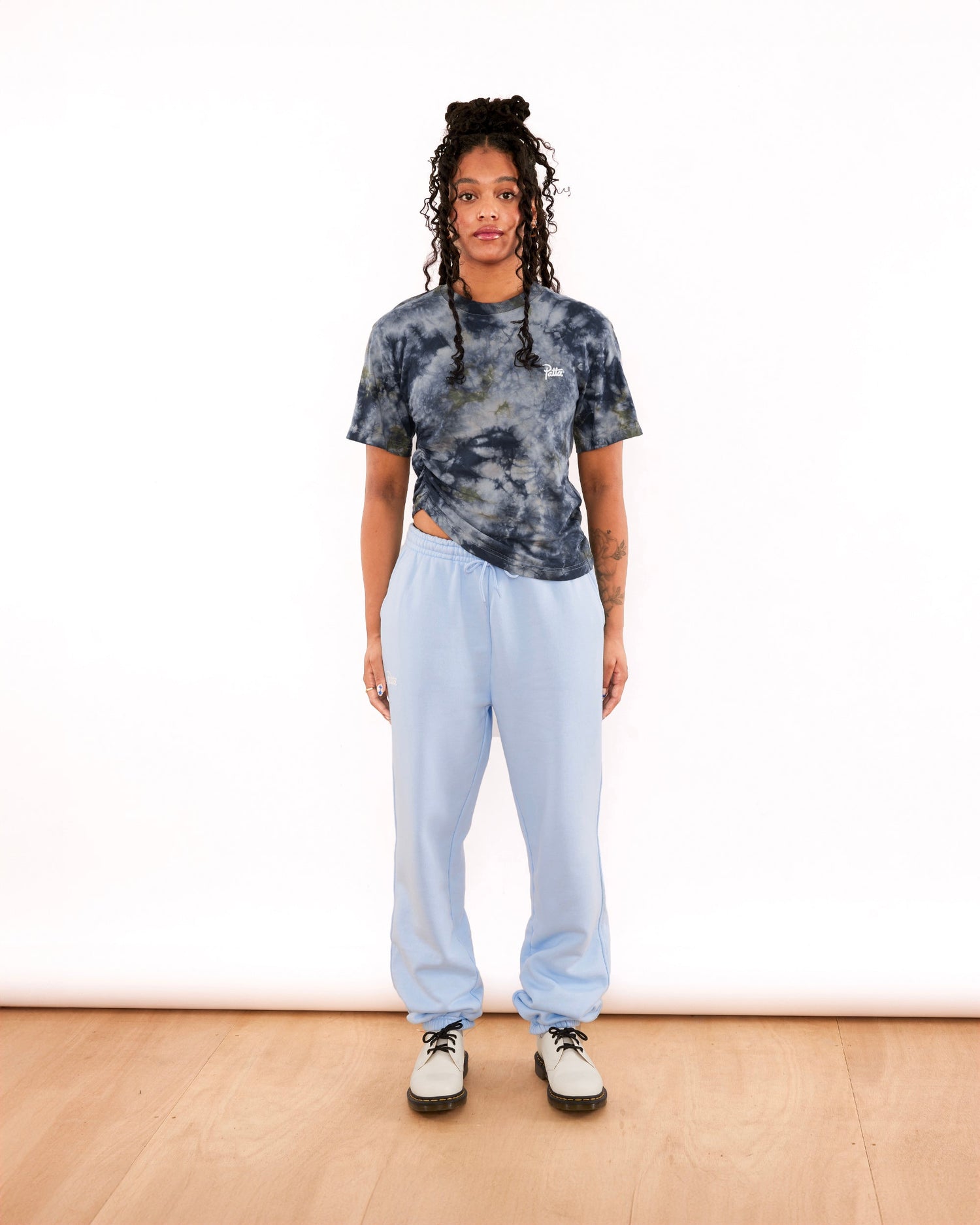 Patta Femme Basic Jogging Pants (Blue Bell)