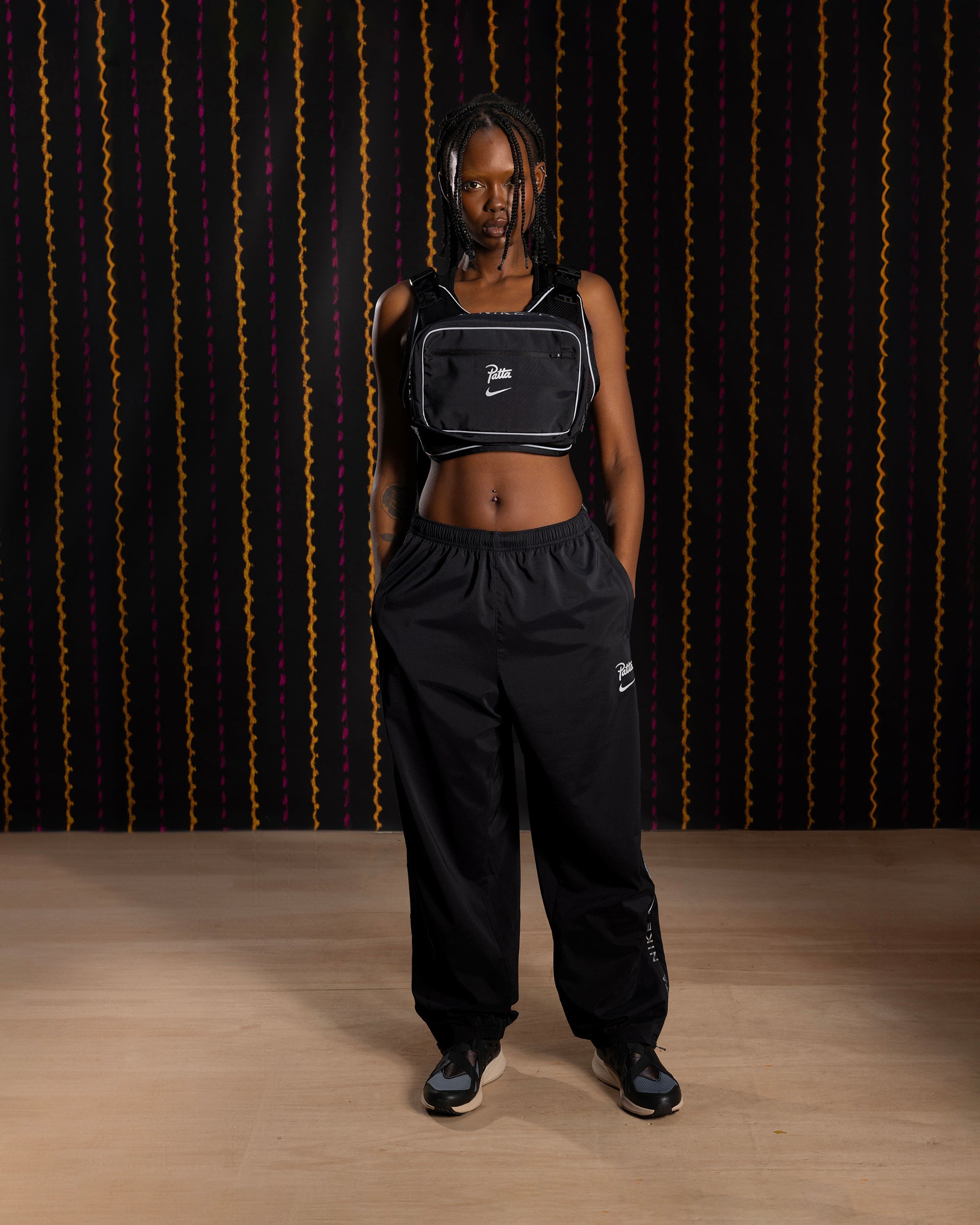NIKE AS U NRG PATTA RIG BLACK ナイキxパタ 新品 NIKE AS U NRG PATTA RIG BLACK（ナイキ NRG PA RIG ベスト