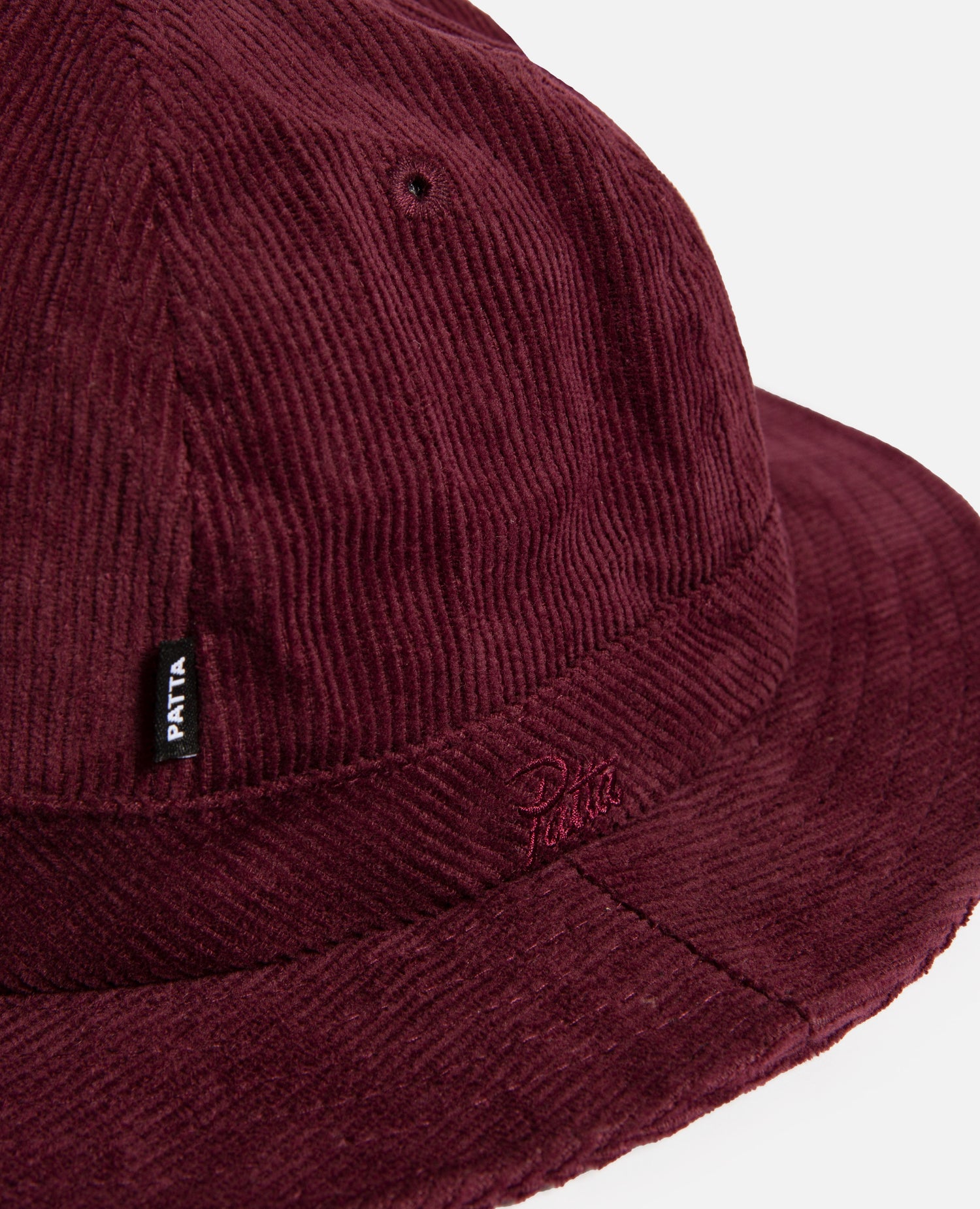 Patta Corduroy Bell Hat (Chestnut)