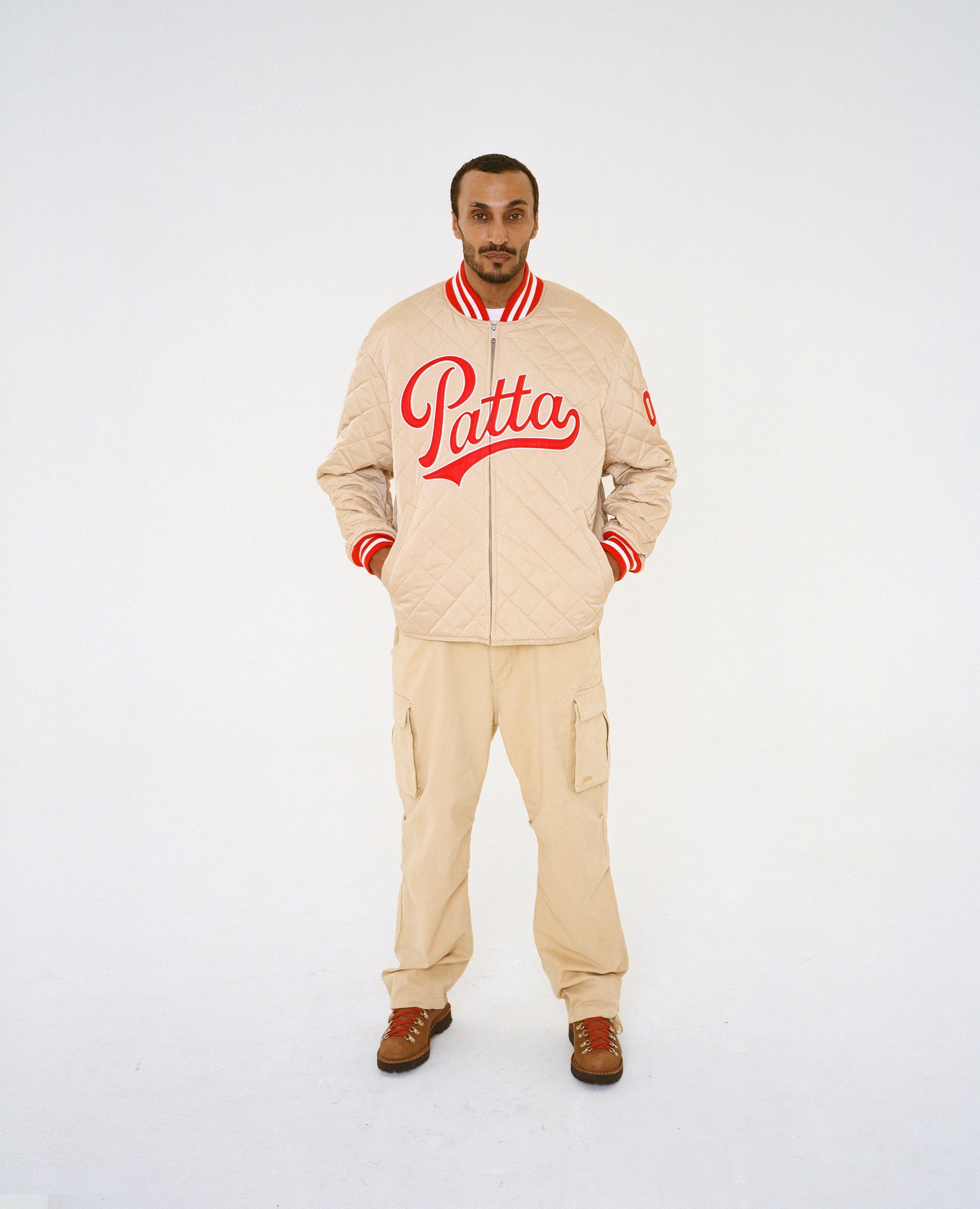 Patta Diamond Quilted Sports Jacket