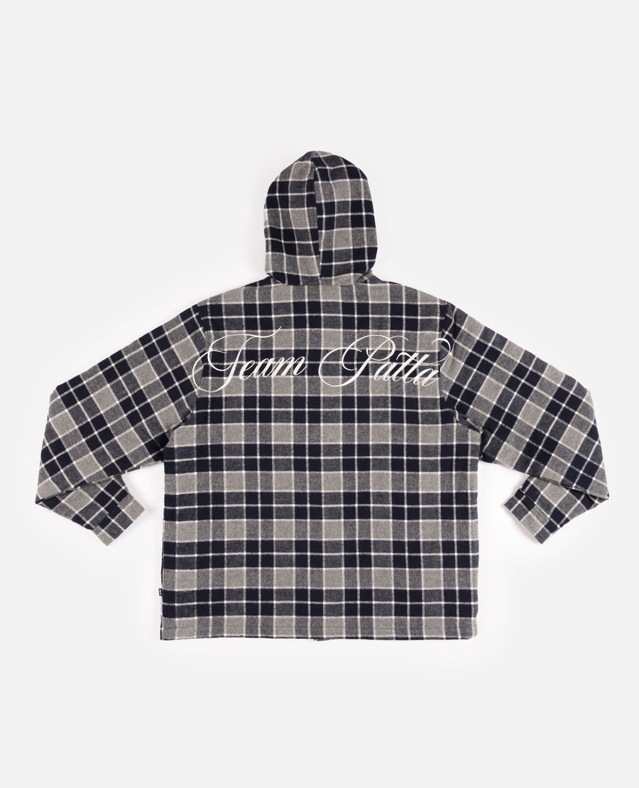 Patta Plaid Overshirt (Mourning Dove Check)