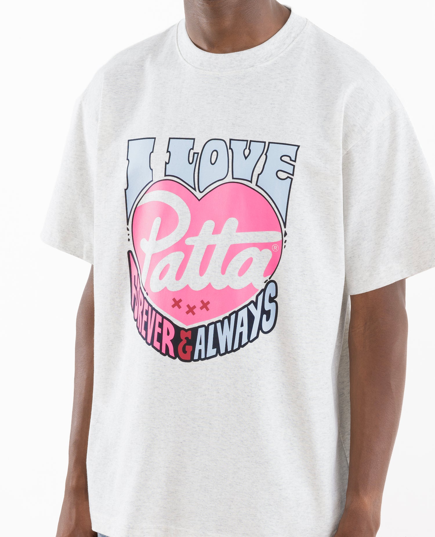 Patta Forever And Always T-Shirt (Melange Grey)