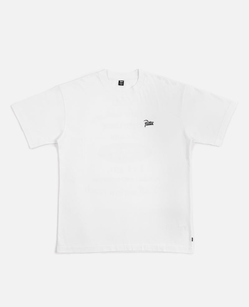 Patta Reflect And Manifest Washed T-Shirt (White)