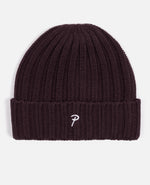 Patta Ribbed Knitted Beanie