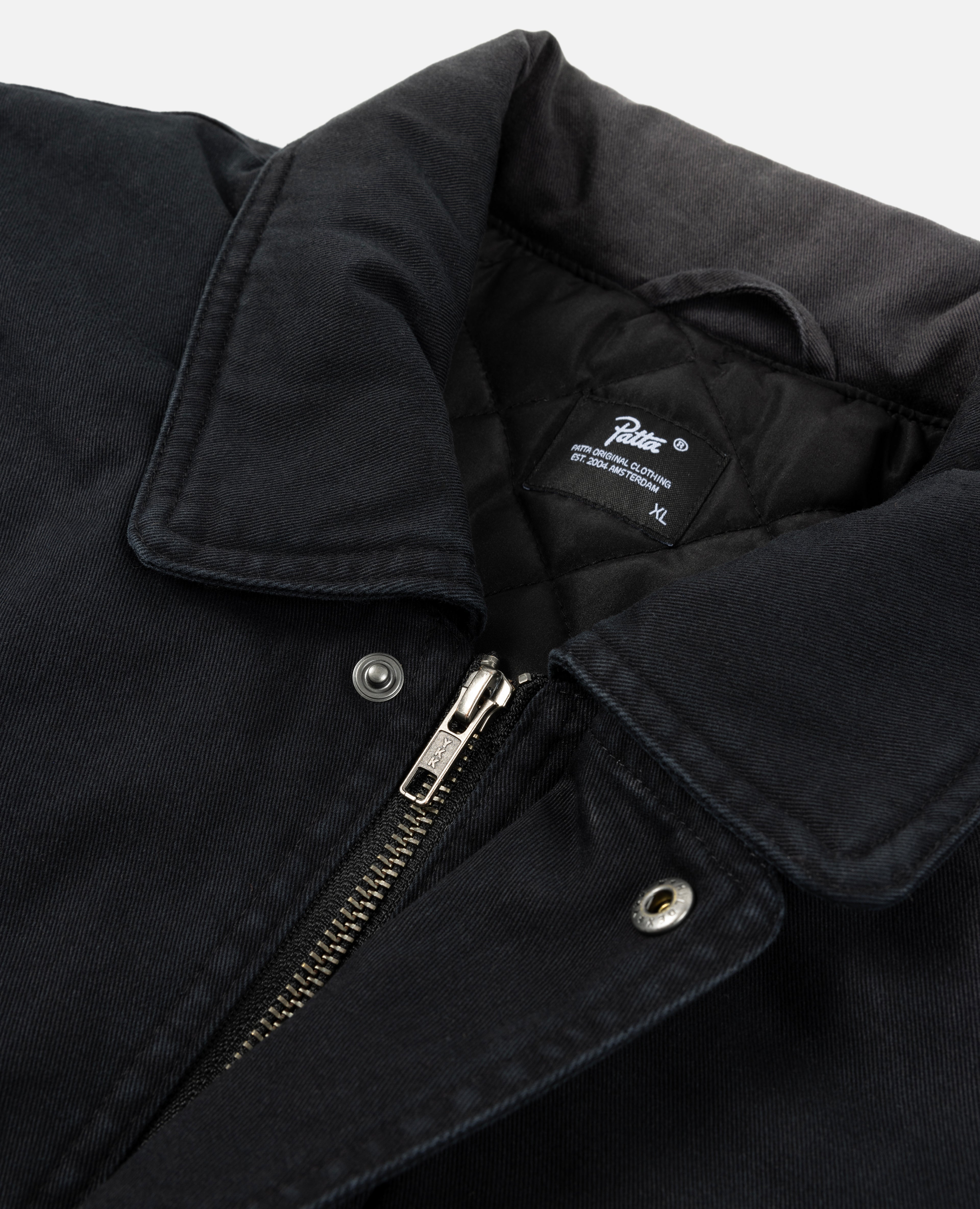 Patta Sun Bleached Jacket (Black) – Patta US Patta Sun Bleached Jacket (Black) – Patta US
