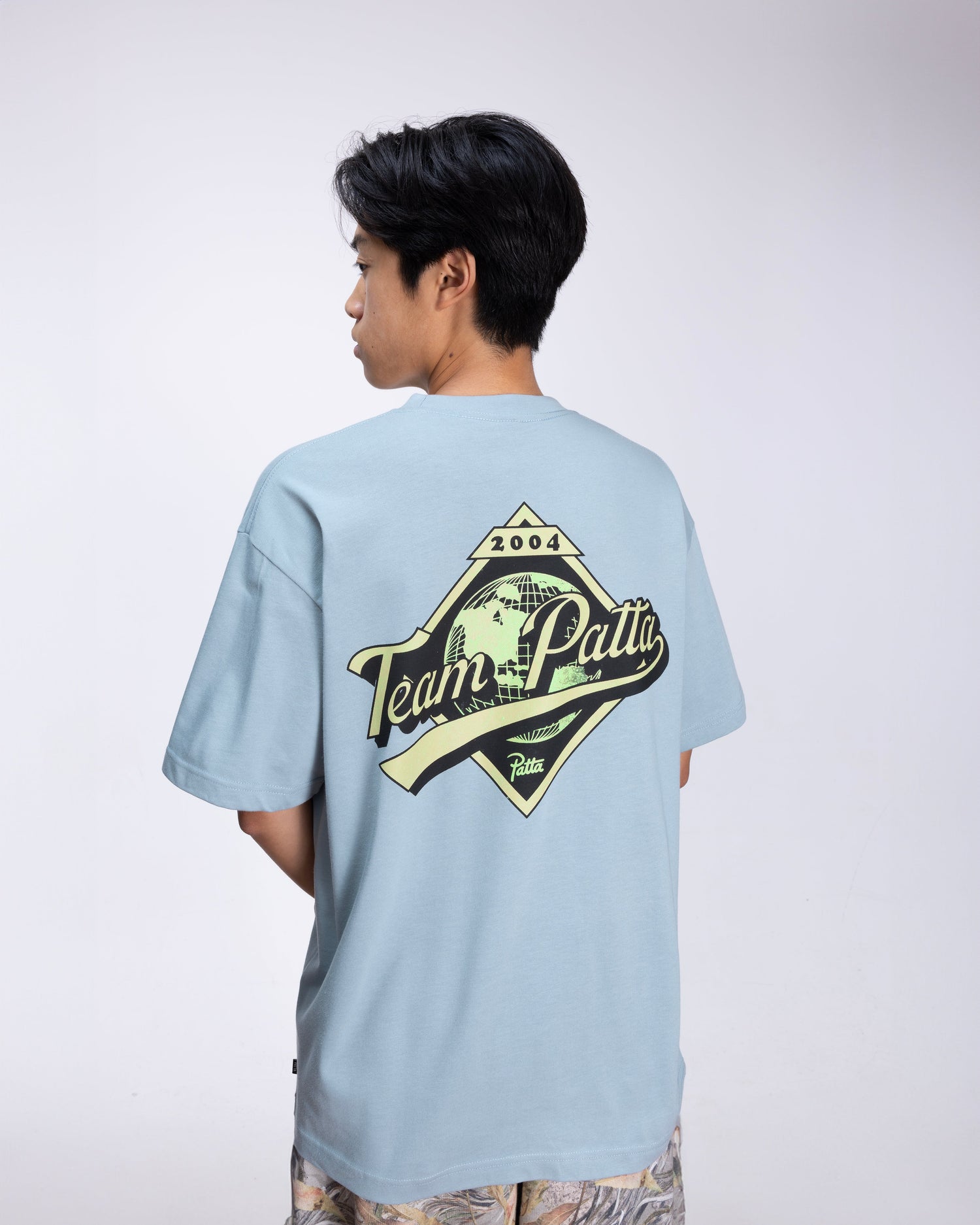 Patta Homerun T-Shirt (Dusty Blue)