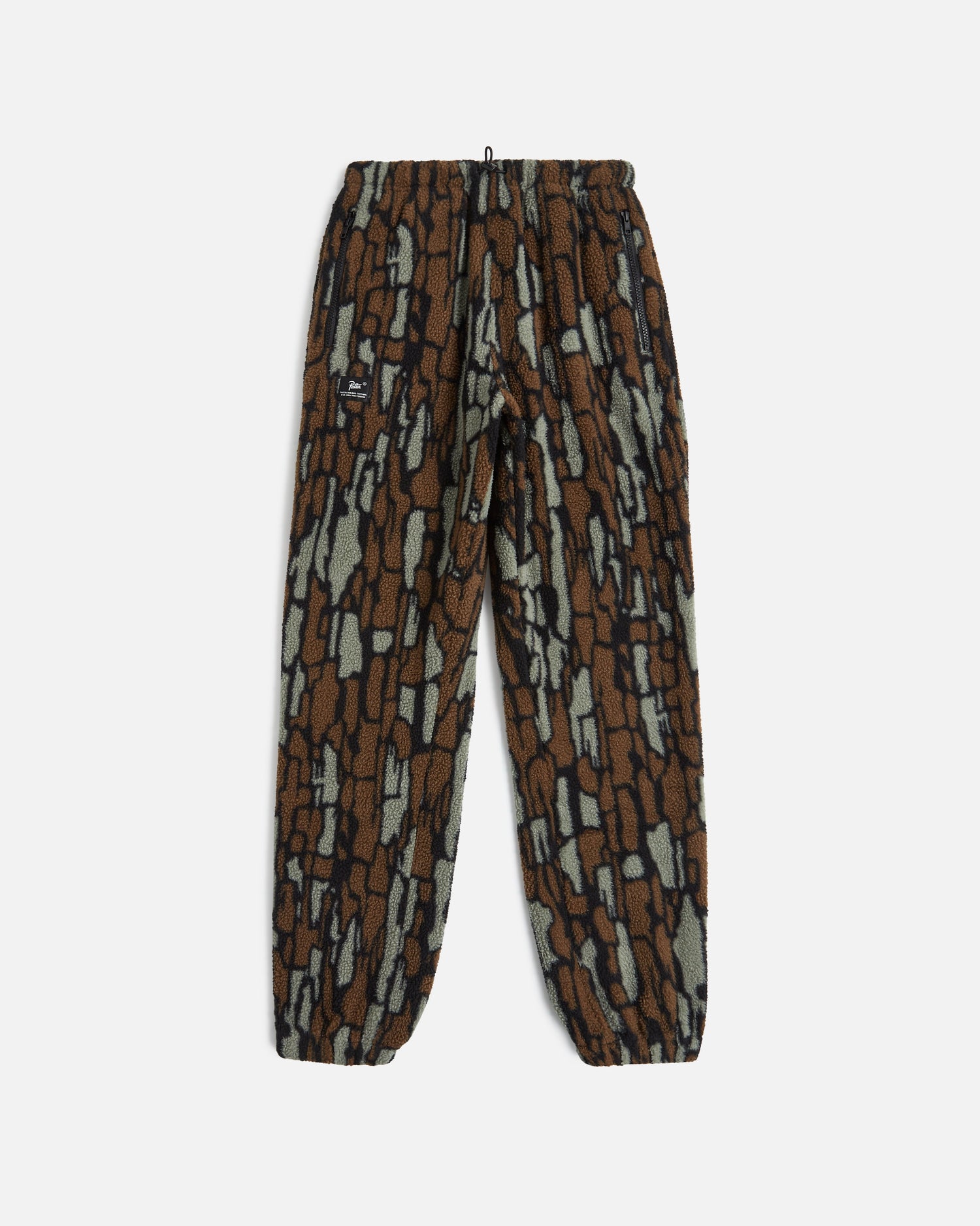 Patta Woodie Fleece Pants (Slate Black)