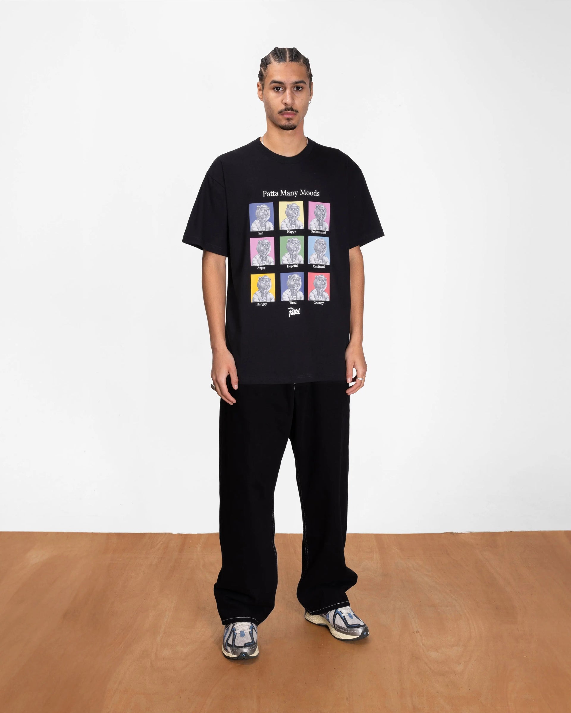 Patta Many Moods T-Shirt (Black)