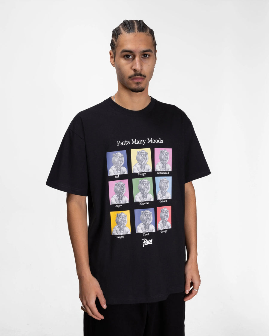 Patta Many Moods T-Shirt (Black)