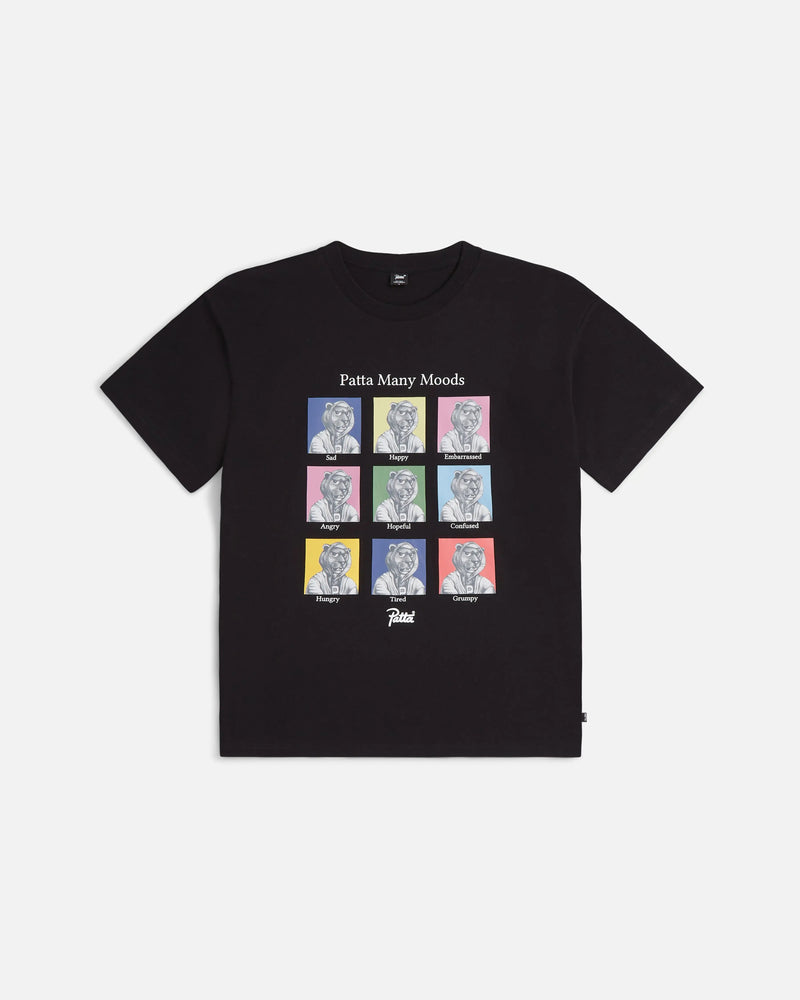 Patta Many Moods T-Shirt (Black)