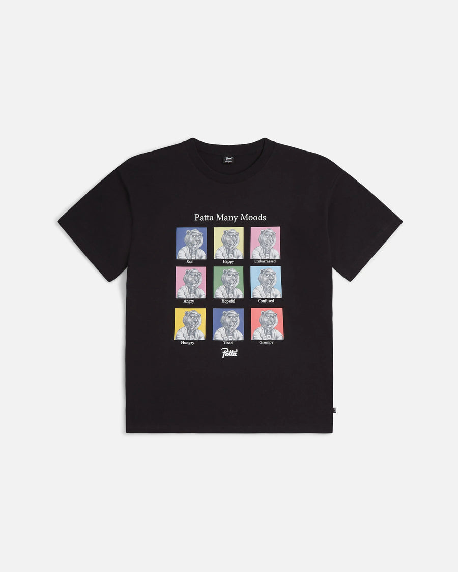 Patta Many Moods T-Shirt (Black)