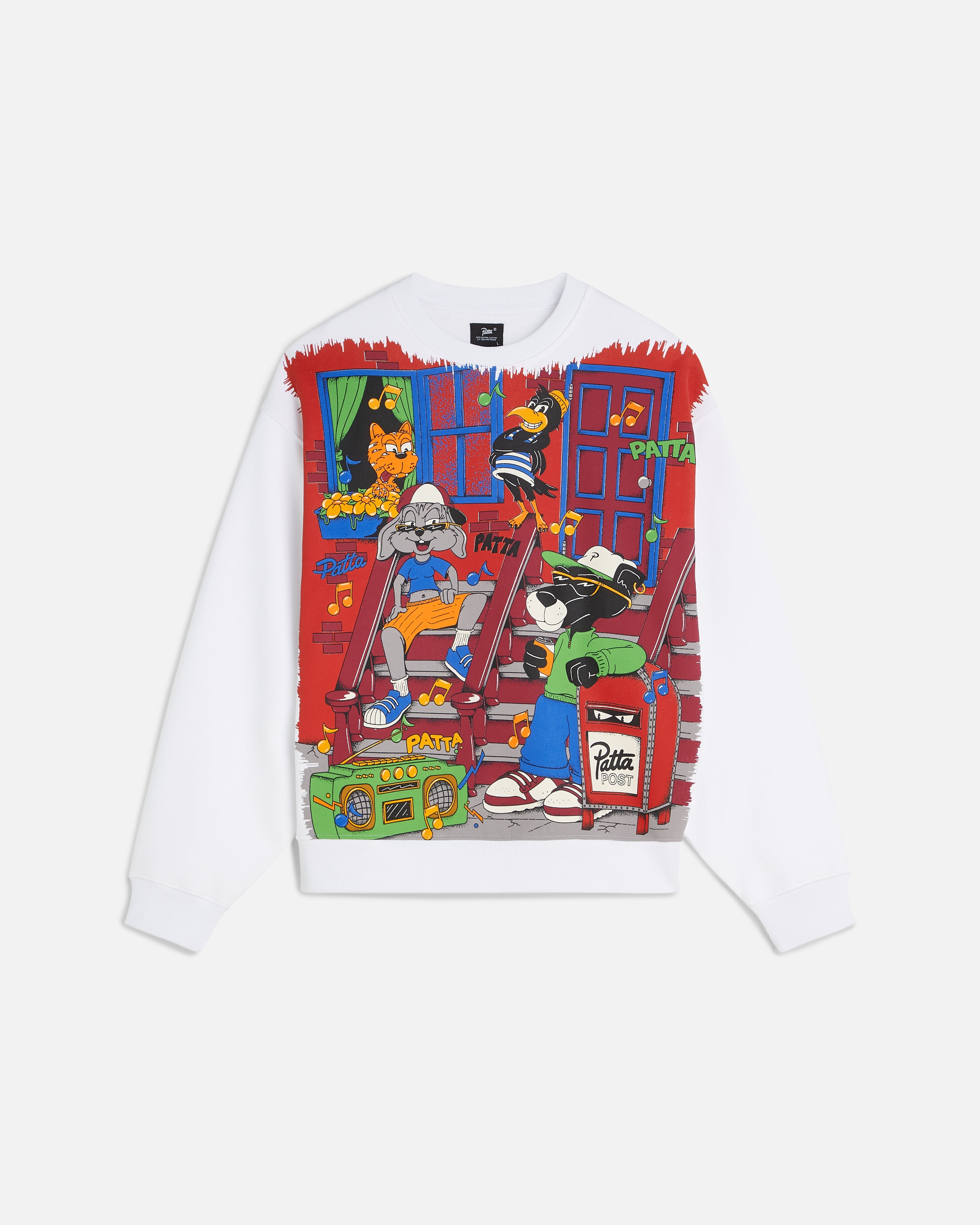 peace store　8枚 Organic Quarter Zip Optical White | Colorful Standard