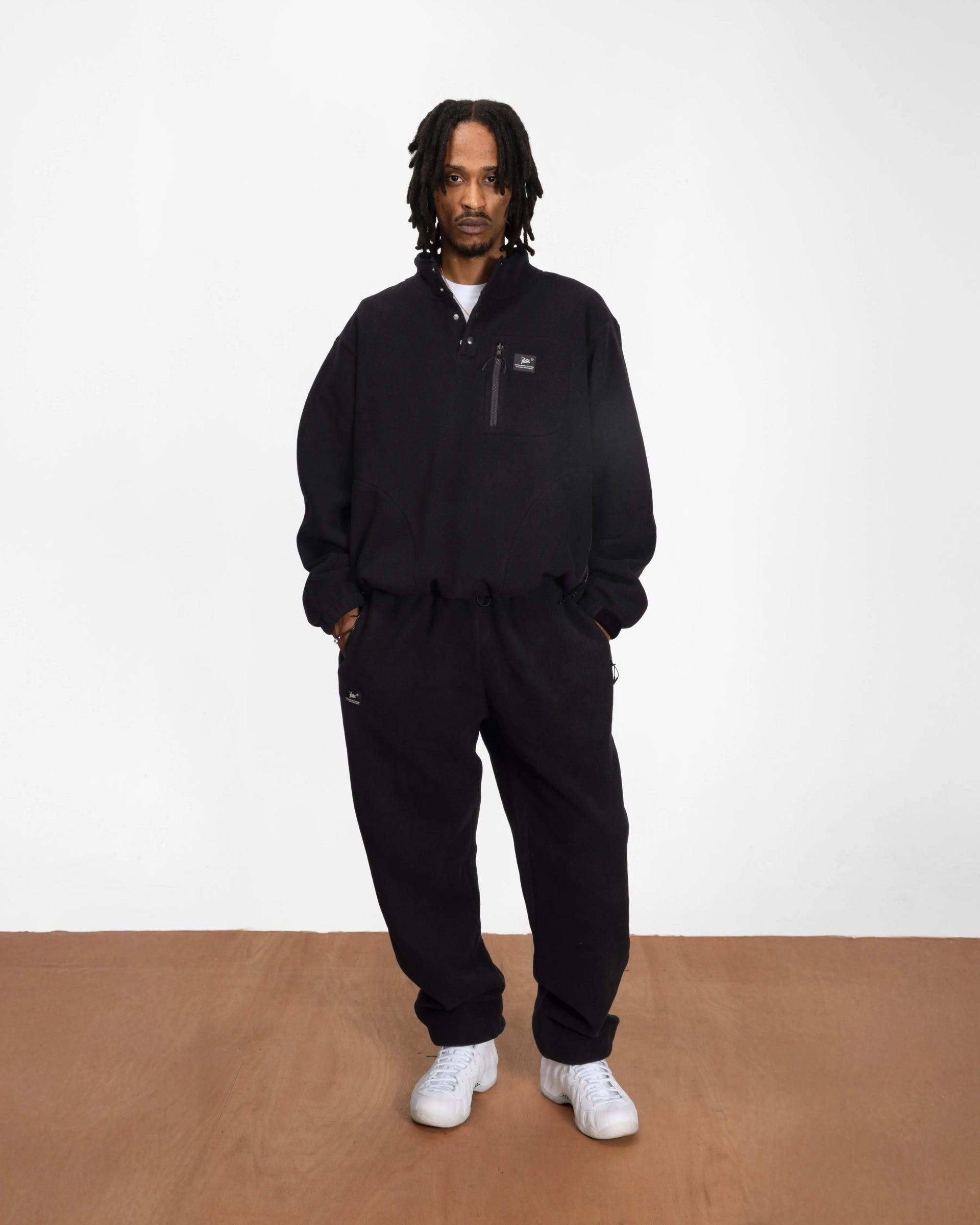 Patta Sherpa Fleece Overhead (Black)