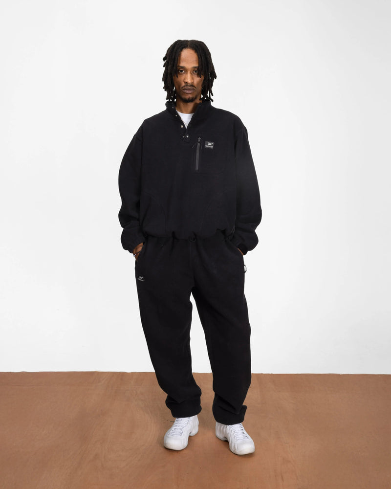 Patta Sherpa Fleece Pants (Black)
