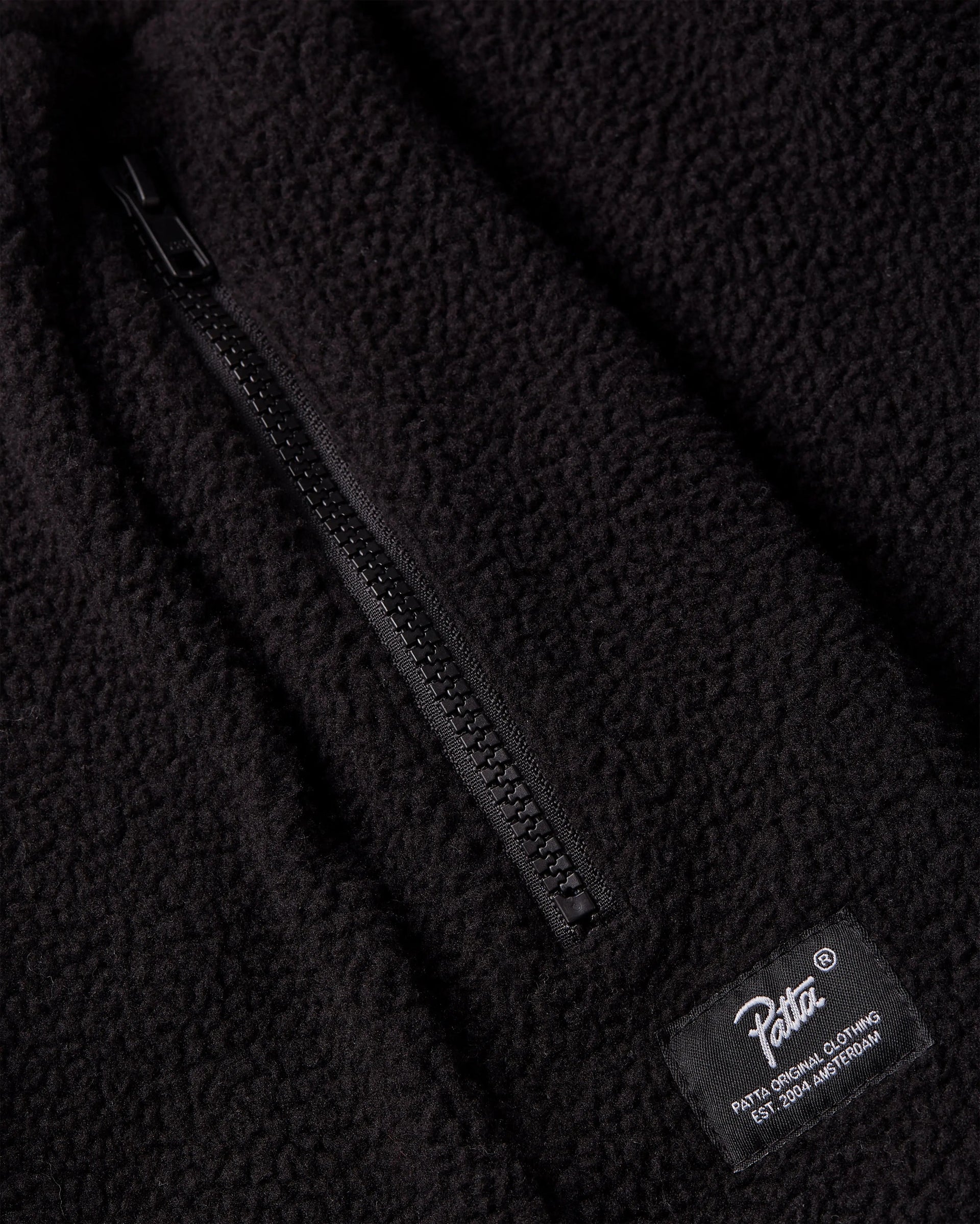 Patta Sherpa Fleece Pants (Black)