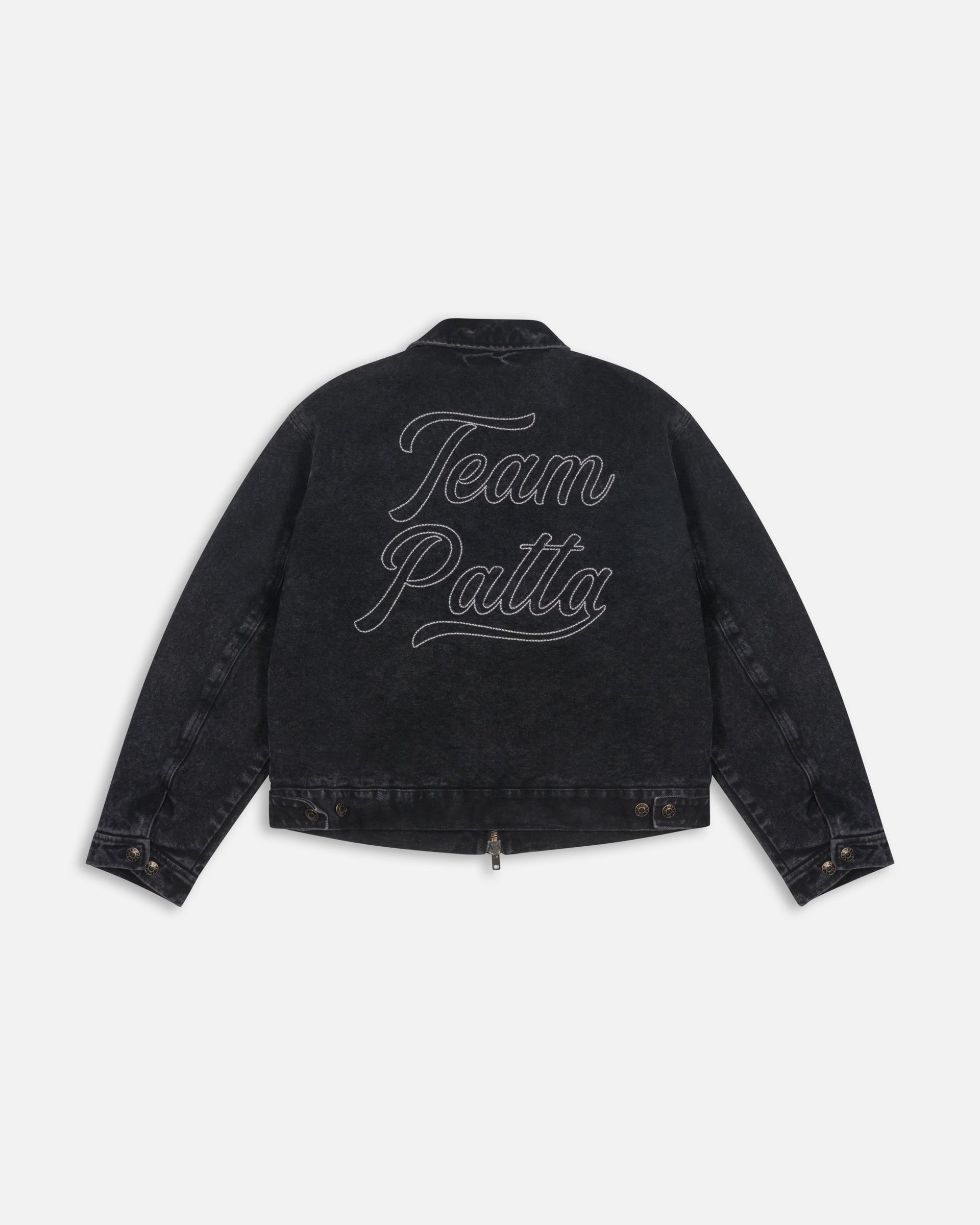 Patta Washed Canvas Jacket (Black)