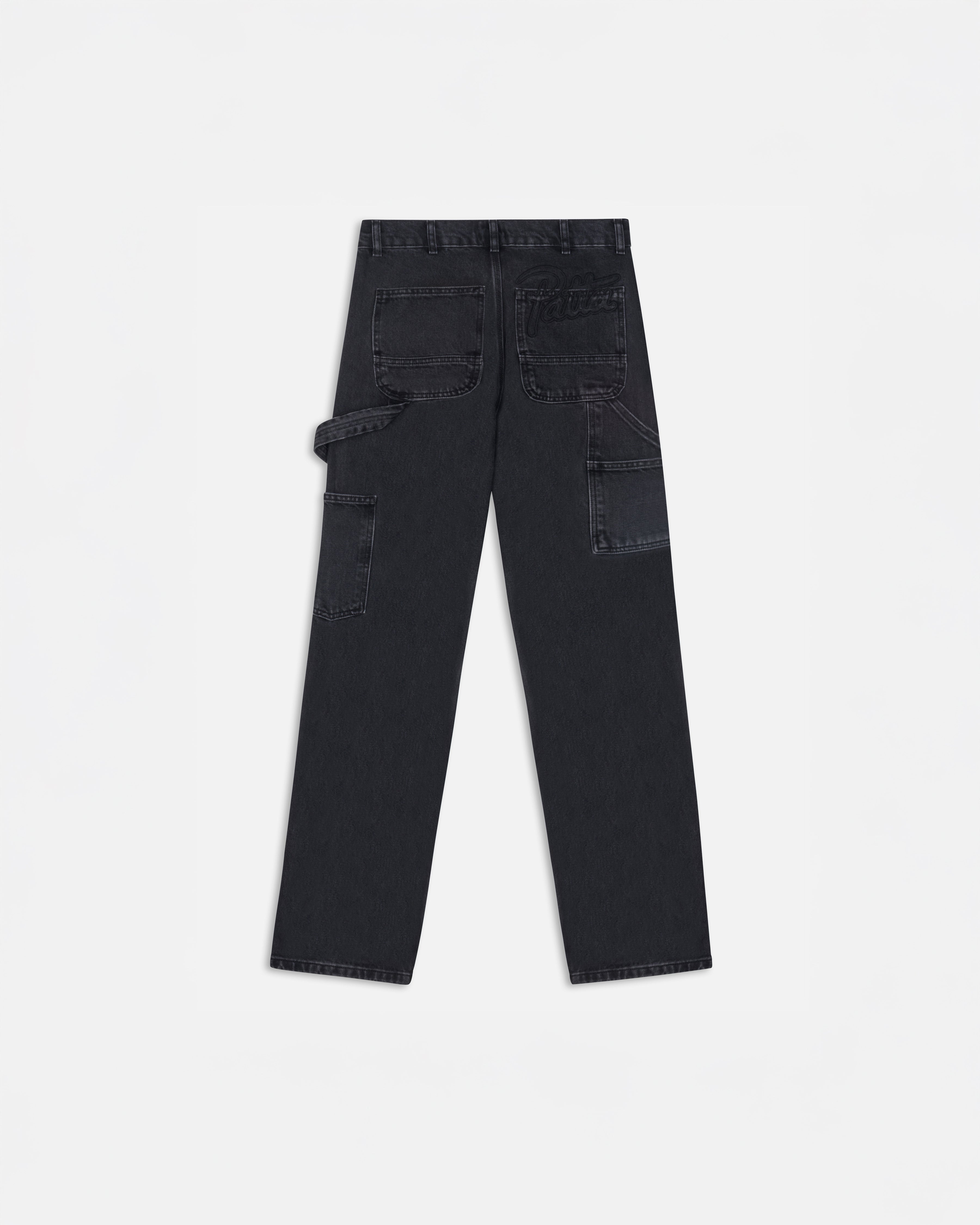 Patta Double Knee Denim Pants (Black Denim) – Patta US