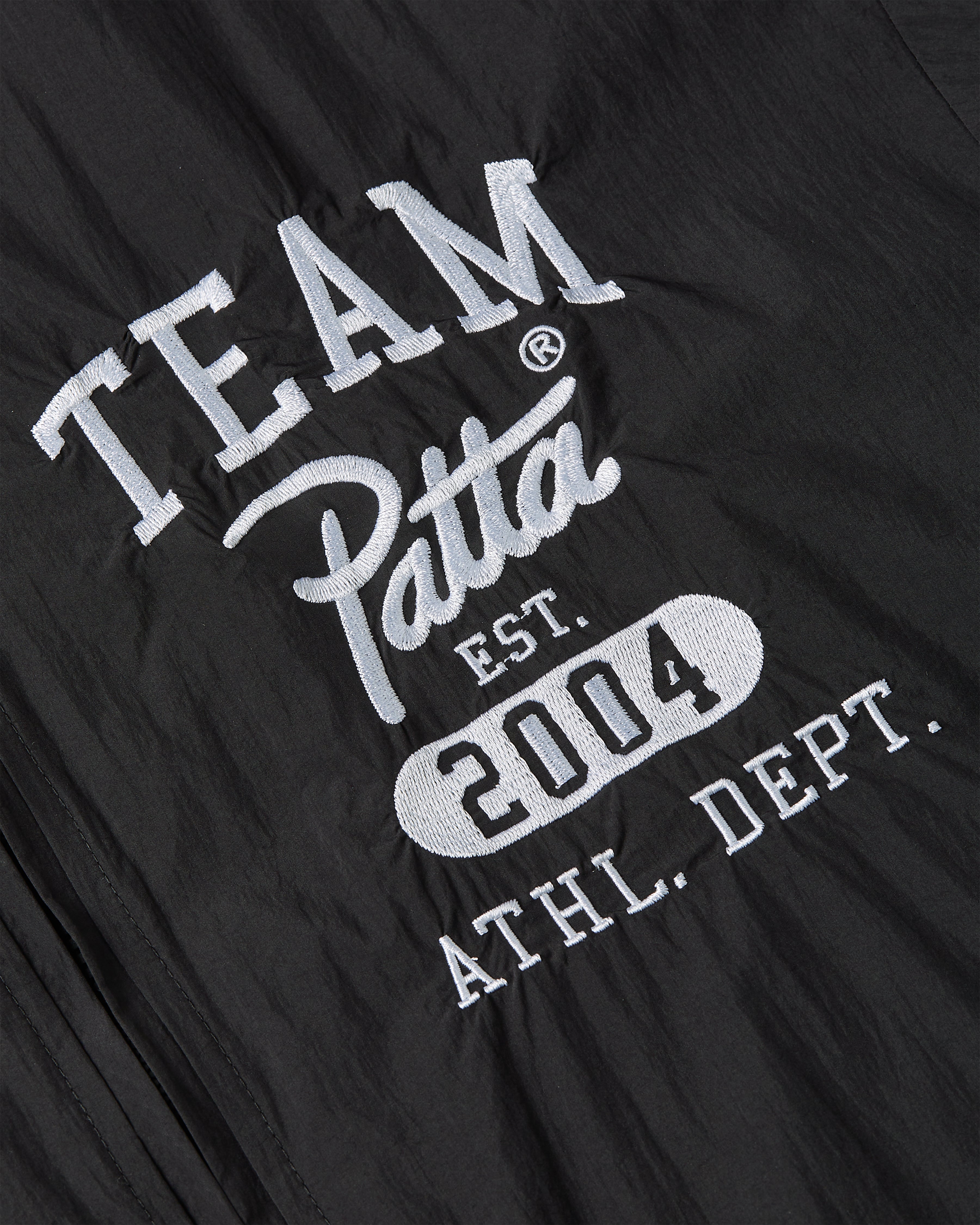 Patta Athletic Nylon Track Jacket (Black) – Patta US