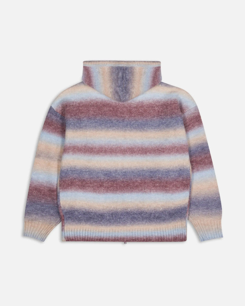 Patta Space Dye Knitted Hooded Sweater (Multi)