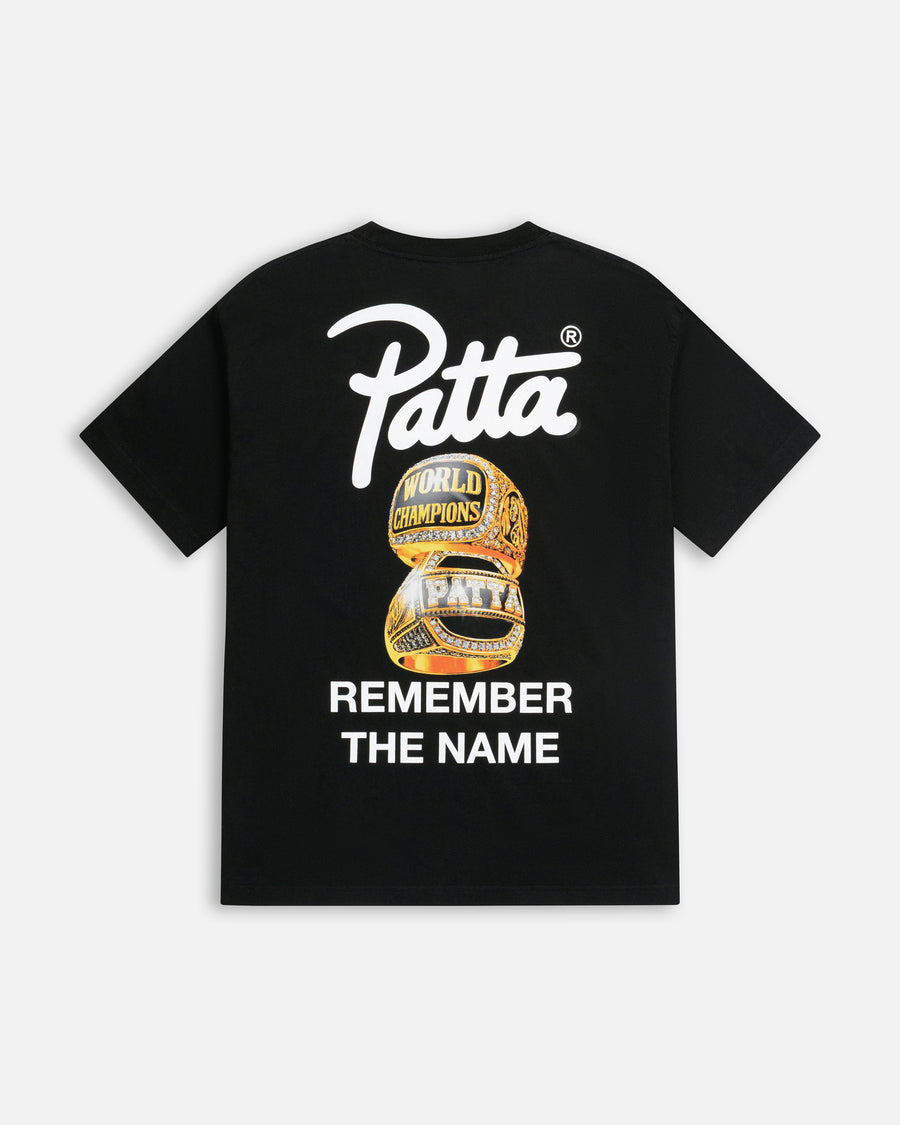 Patta Championship T-Shirt (Black)