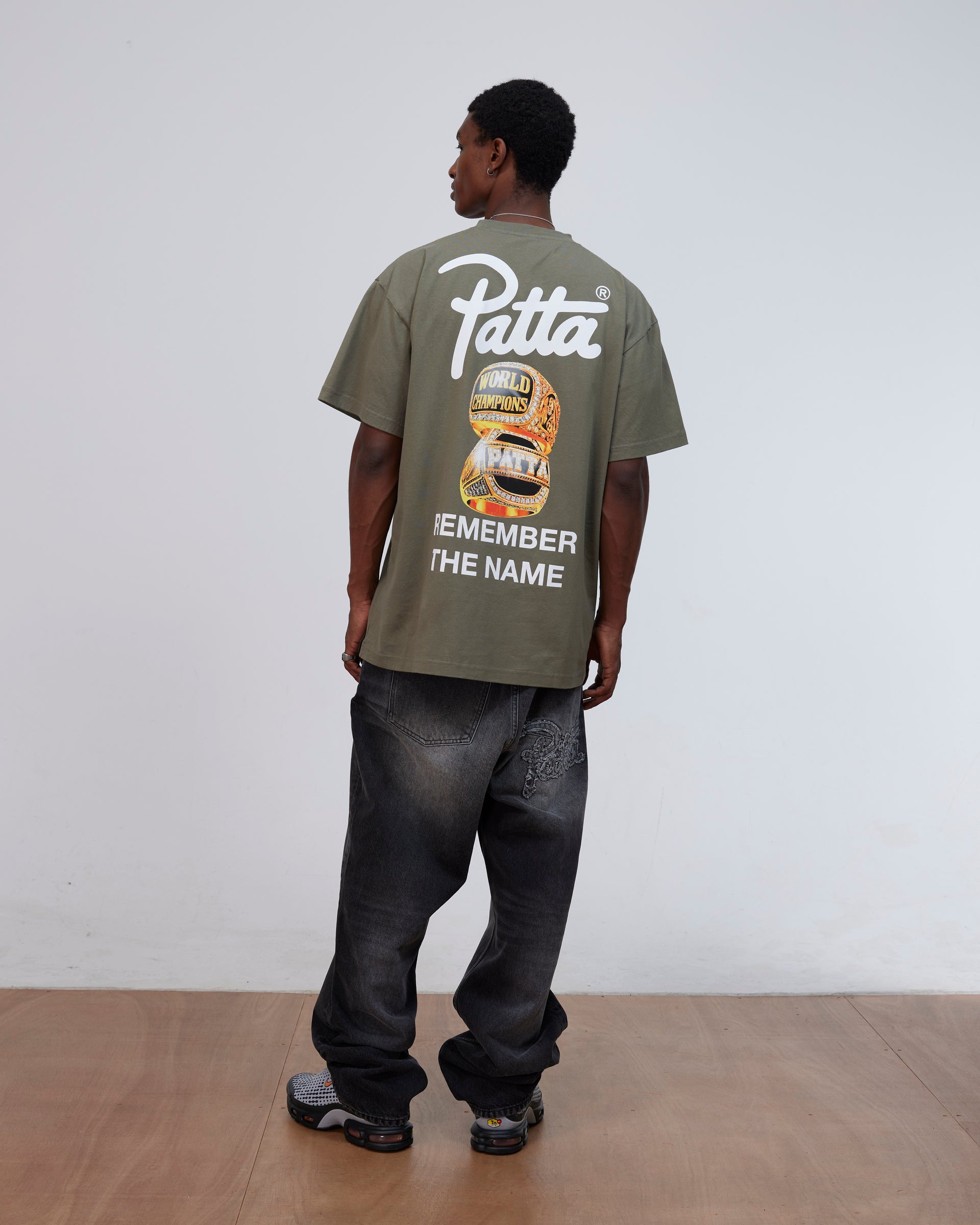Patta Championship T-Shirt (Dusty Olive)