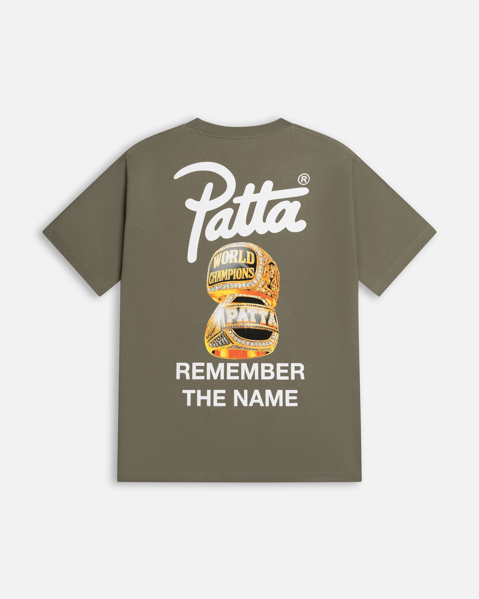 Patta Championship T-Shirt (Dusty Olive)