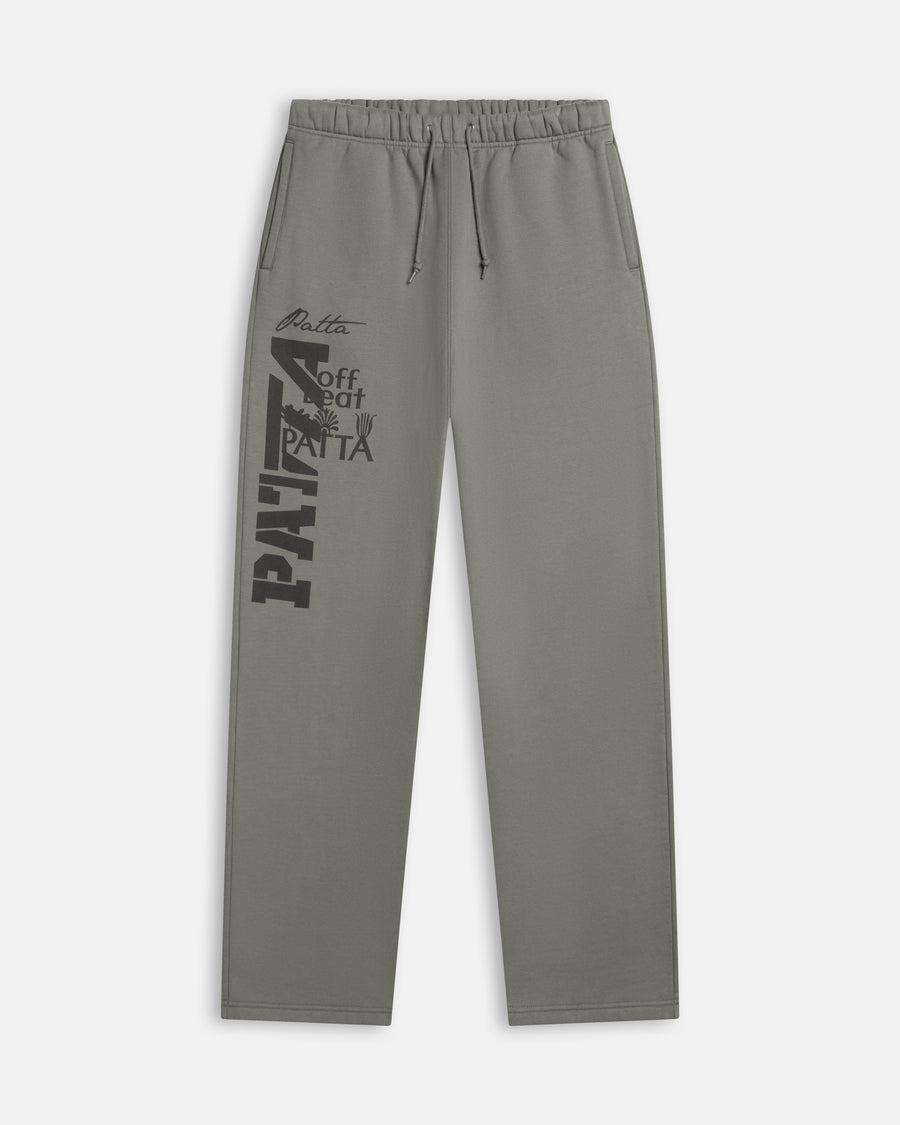 Patta Off Beat Straight Leg Jogging Pants (Brushed Nickel)