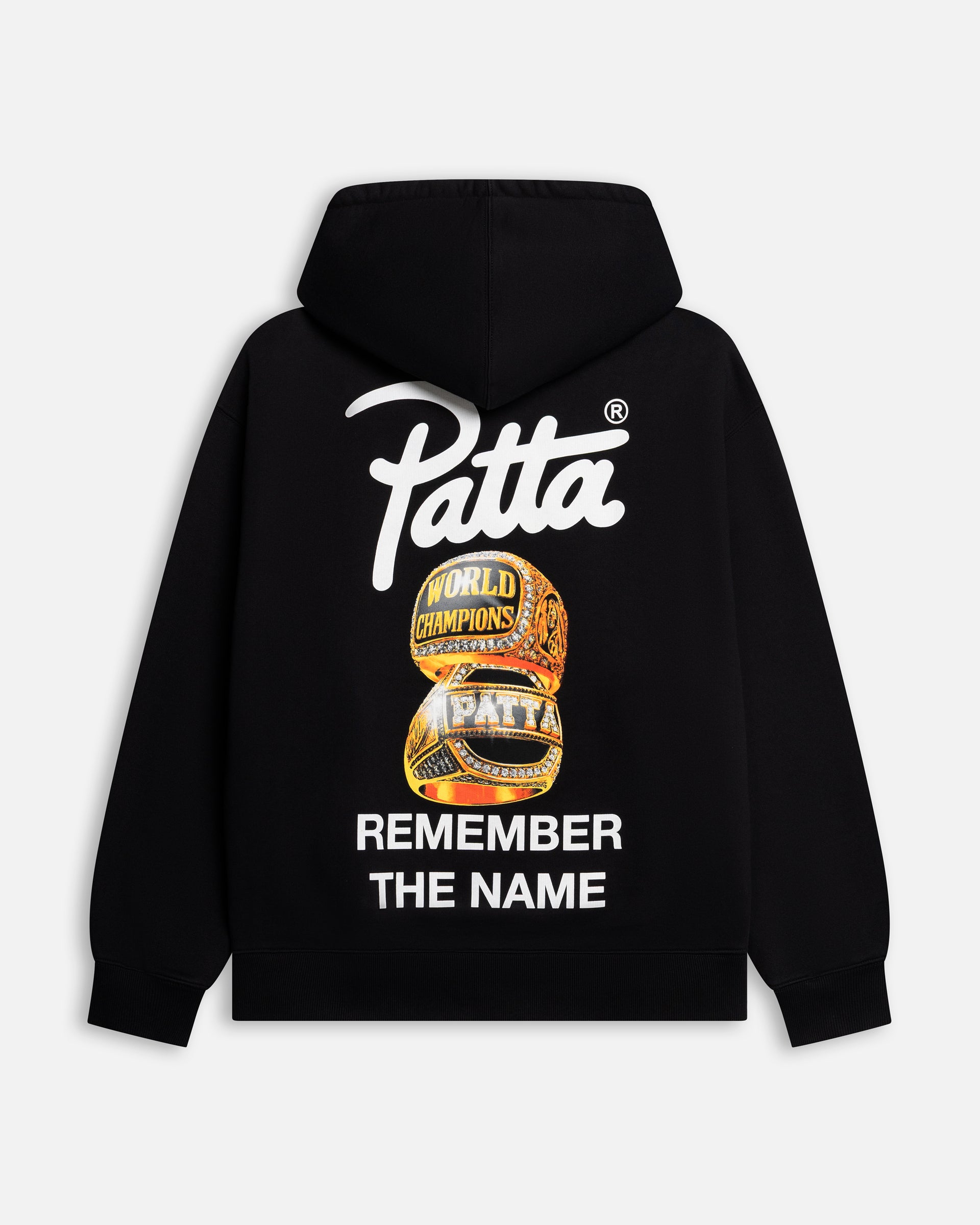 Patta Championship Hooded Sweater (Black)