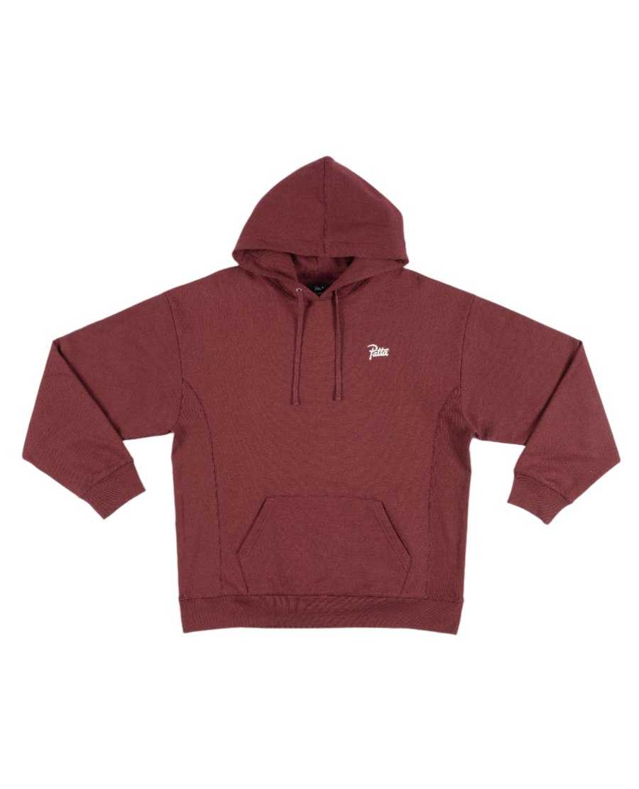 Patta Basic Hooded Sweater (Tawny Port)