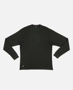 Patta Basic Waffle Longsleeve T-Shirt (Pirate Black)