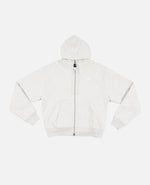 Patta Basic Waffle Zip Hooded Sweater (Melange Grey)