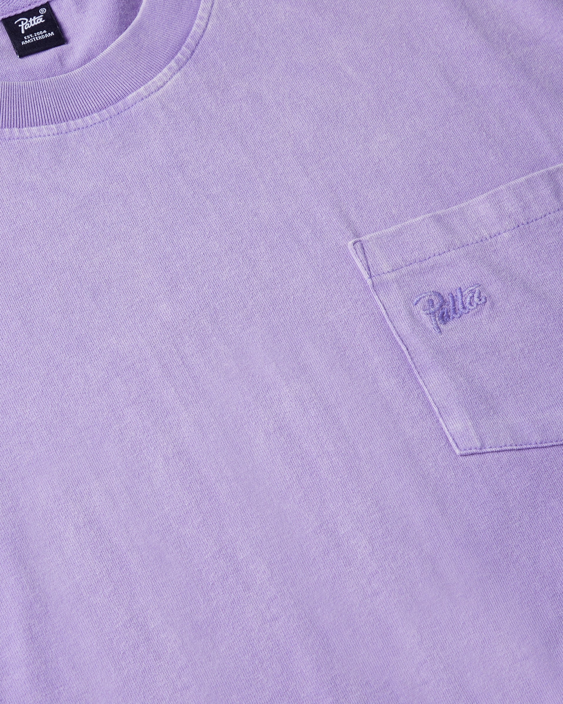 Patta Basic Washed Pocket T-Shirt (Paisley Purple)