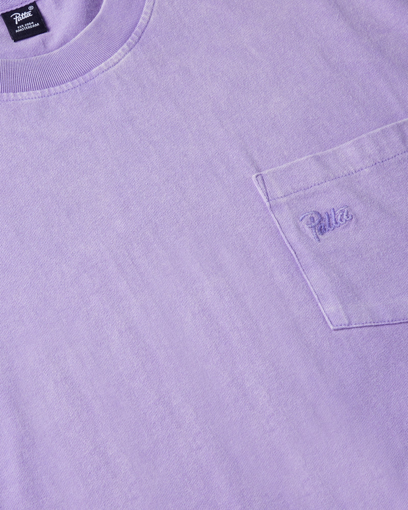 Patta Basic Washed Pocket T-Shirt (Paisley Purple)