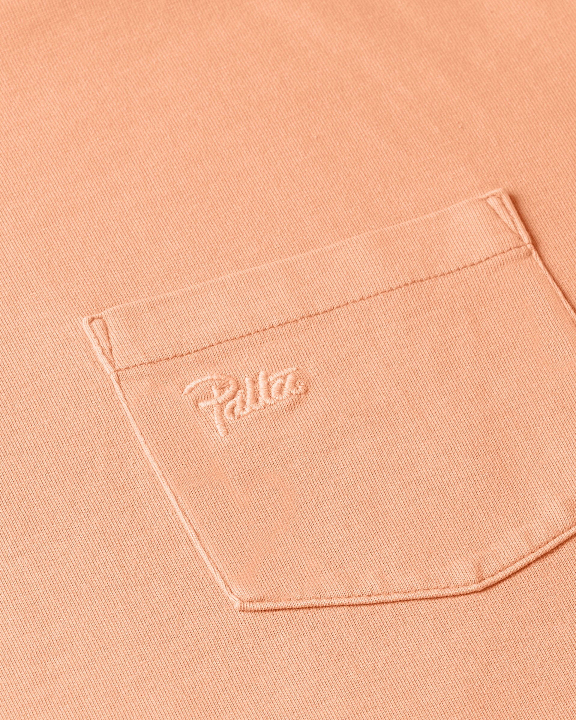 Patta Basic Washed Pocket T-Shirt (Melon)