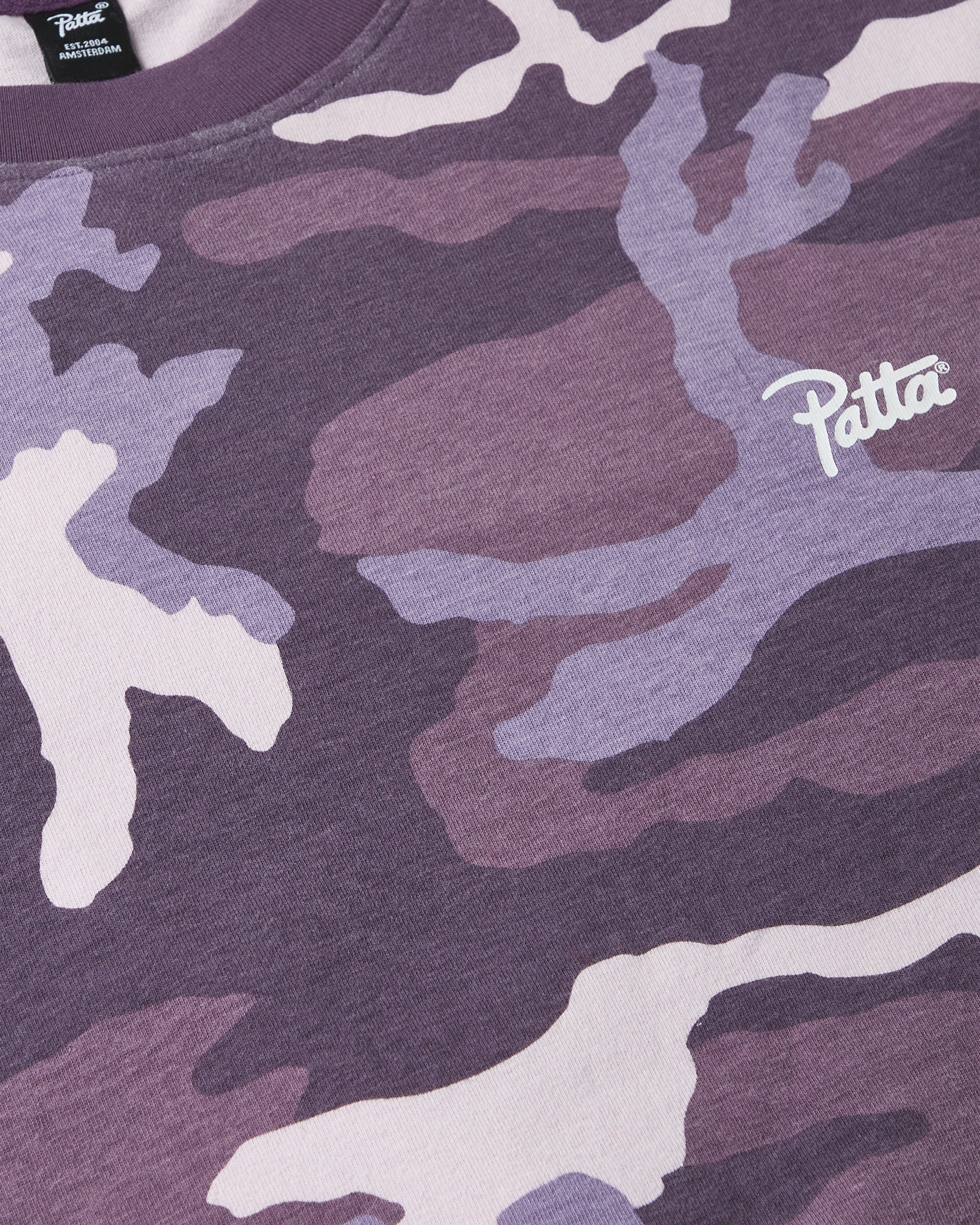 Patta Basic Woodland Camo T-Shirt (Navy Cosmos)