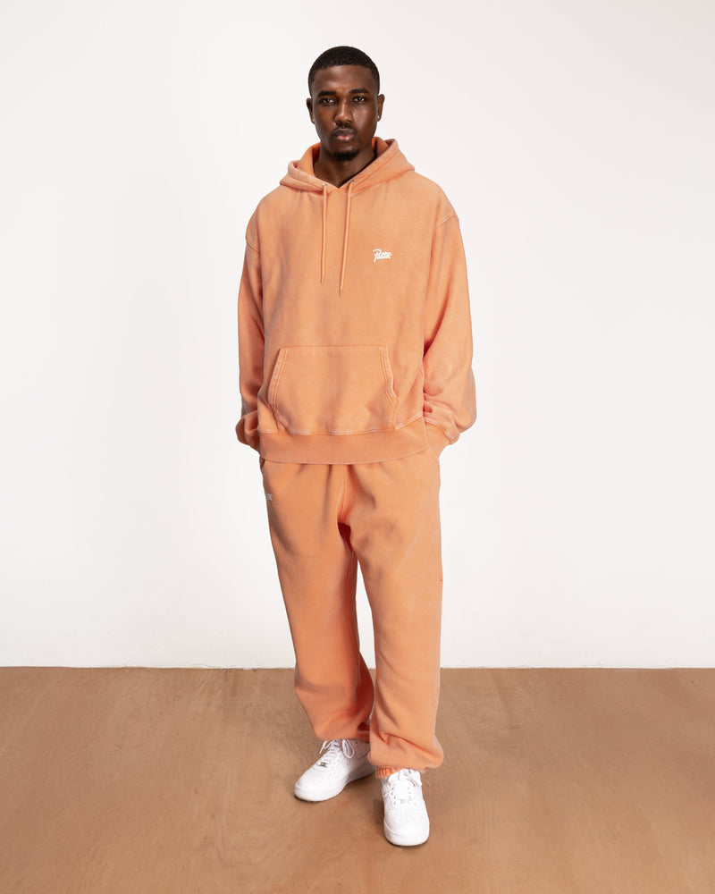 Patta Classic Washed Hooded Sweater (Melon)