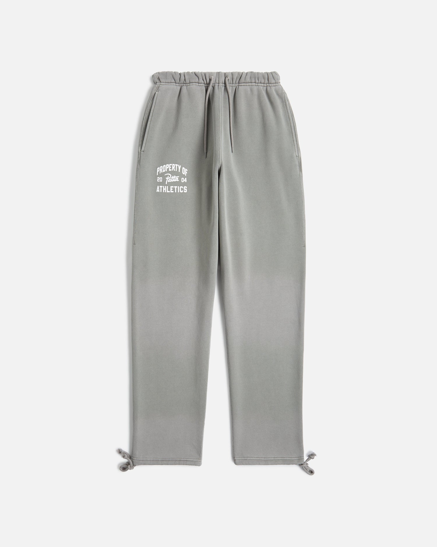 Patta Athletic Drawcord Straight Jogging Pants (Limestone)