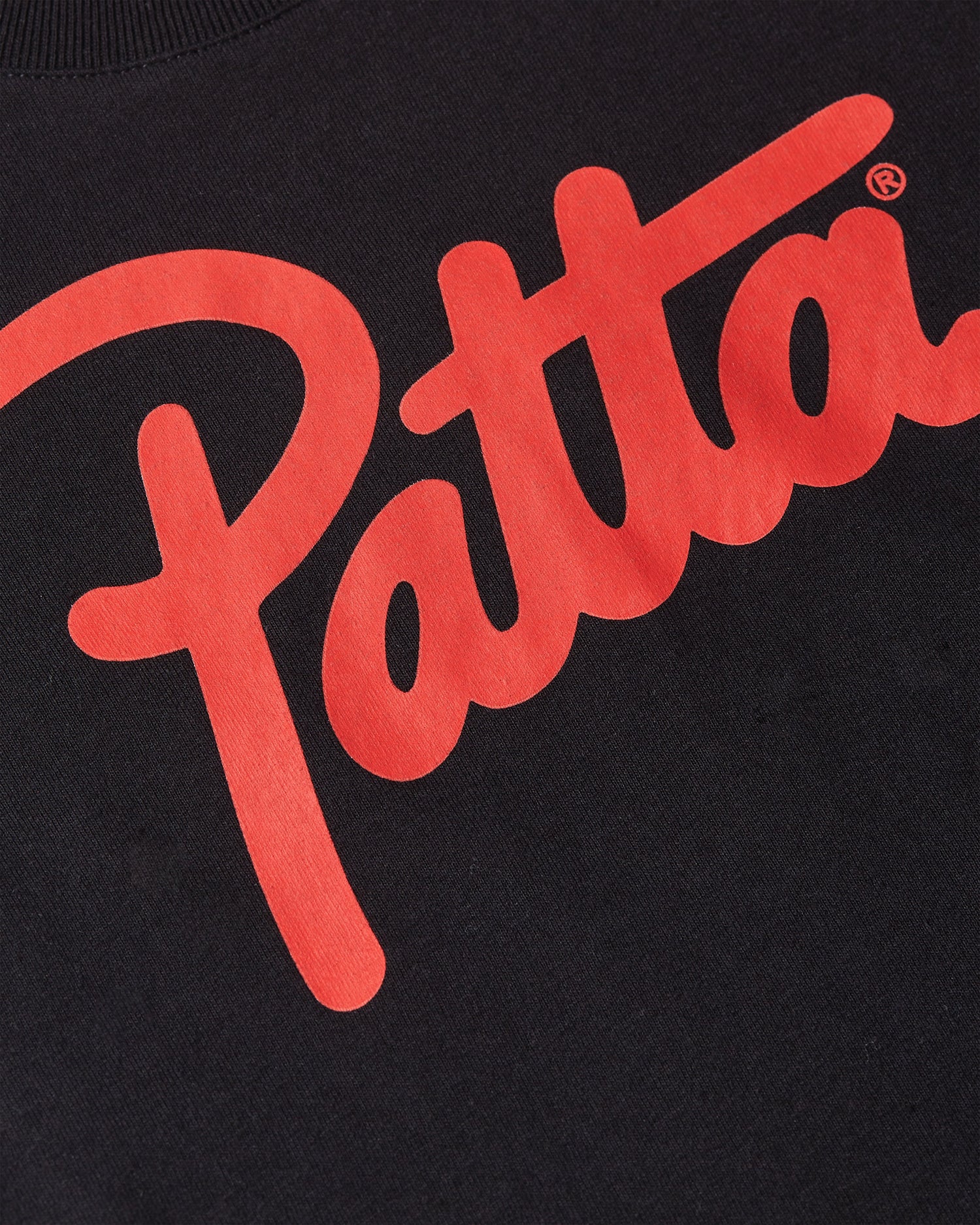 Patta Script Logo Kids T-Shirt (Black)