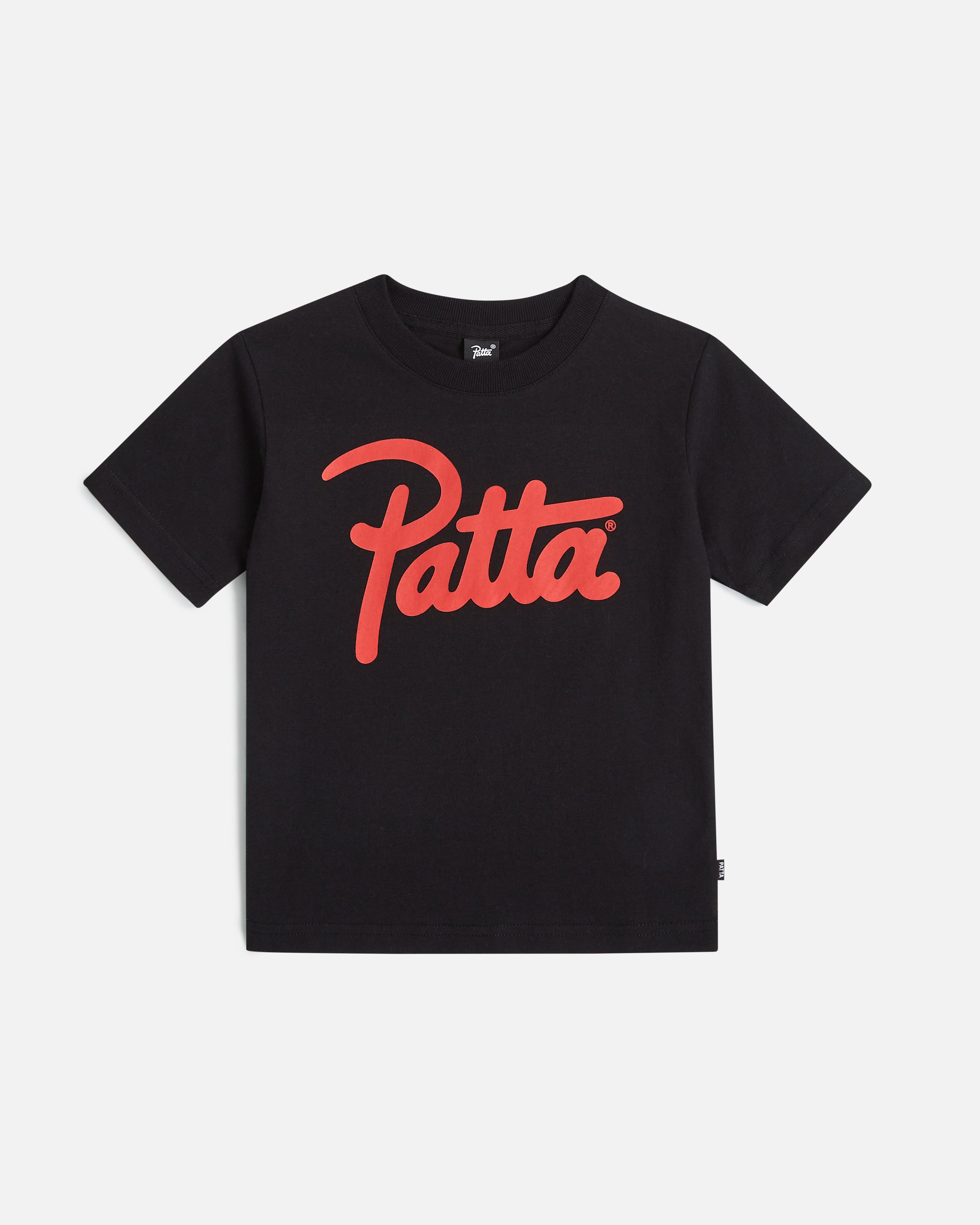 Patta Script Logo Kids T-Shirt (Black) – Patta US