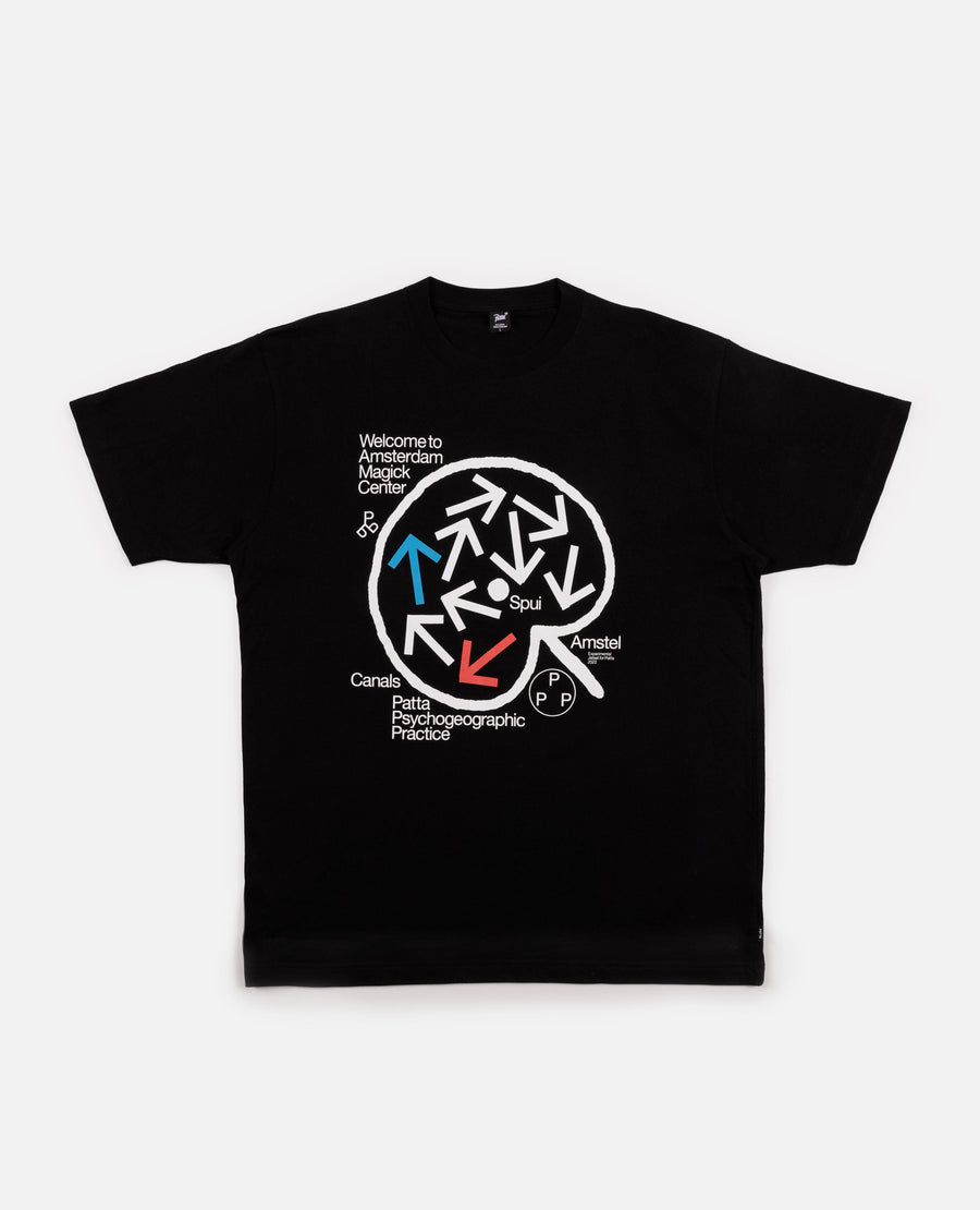 Patta x Experimental Jetset Magick Center T-Shirt (Black)