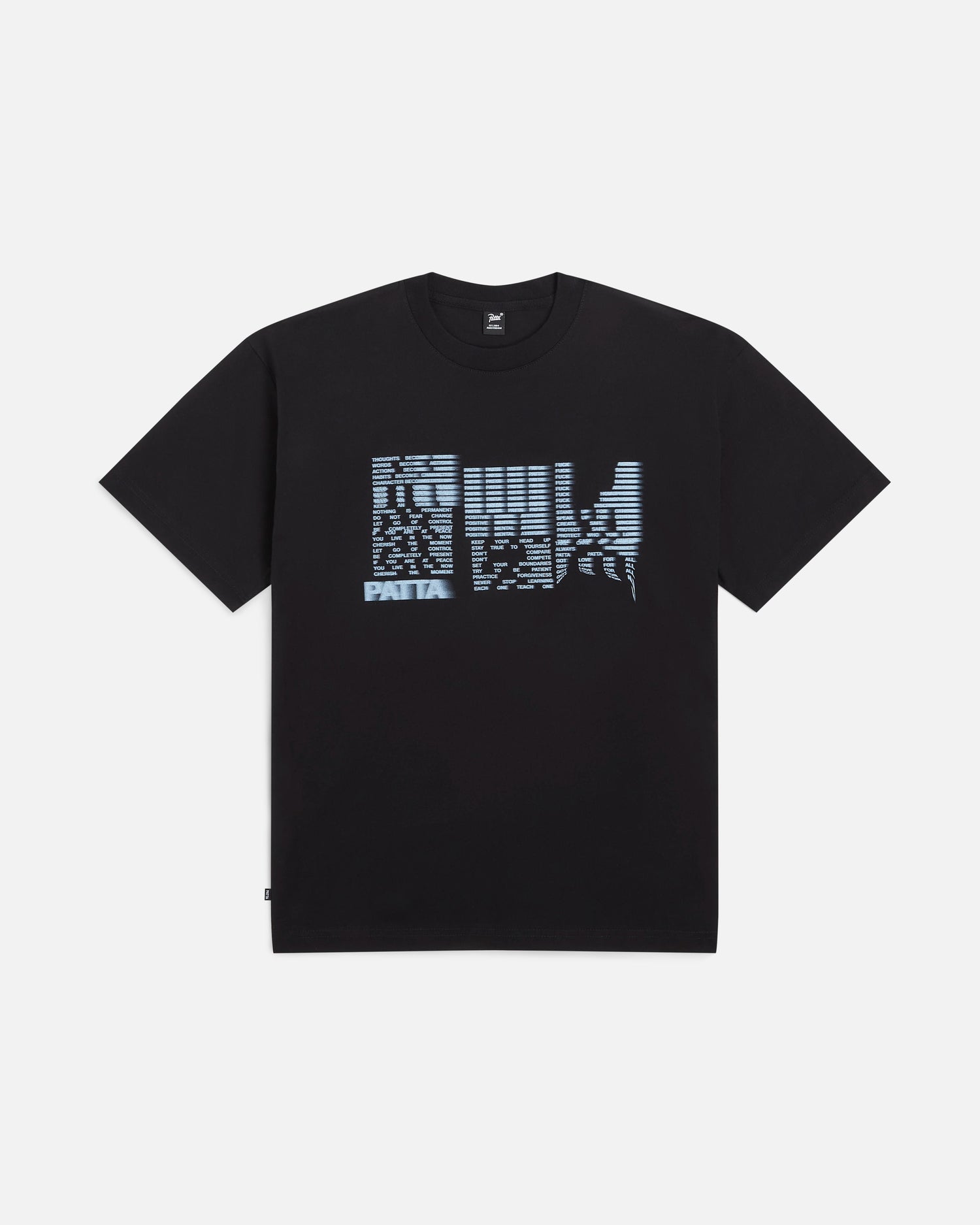 Patta Glitch T-Shirt (Black)