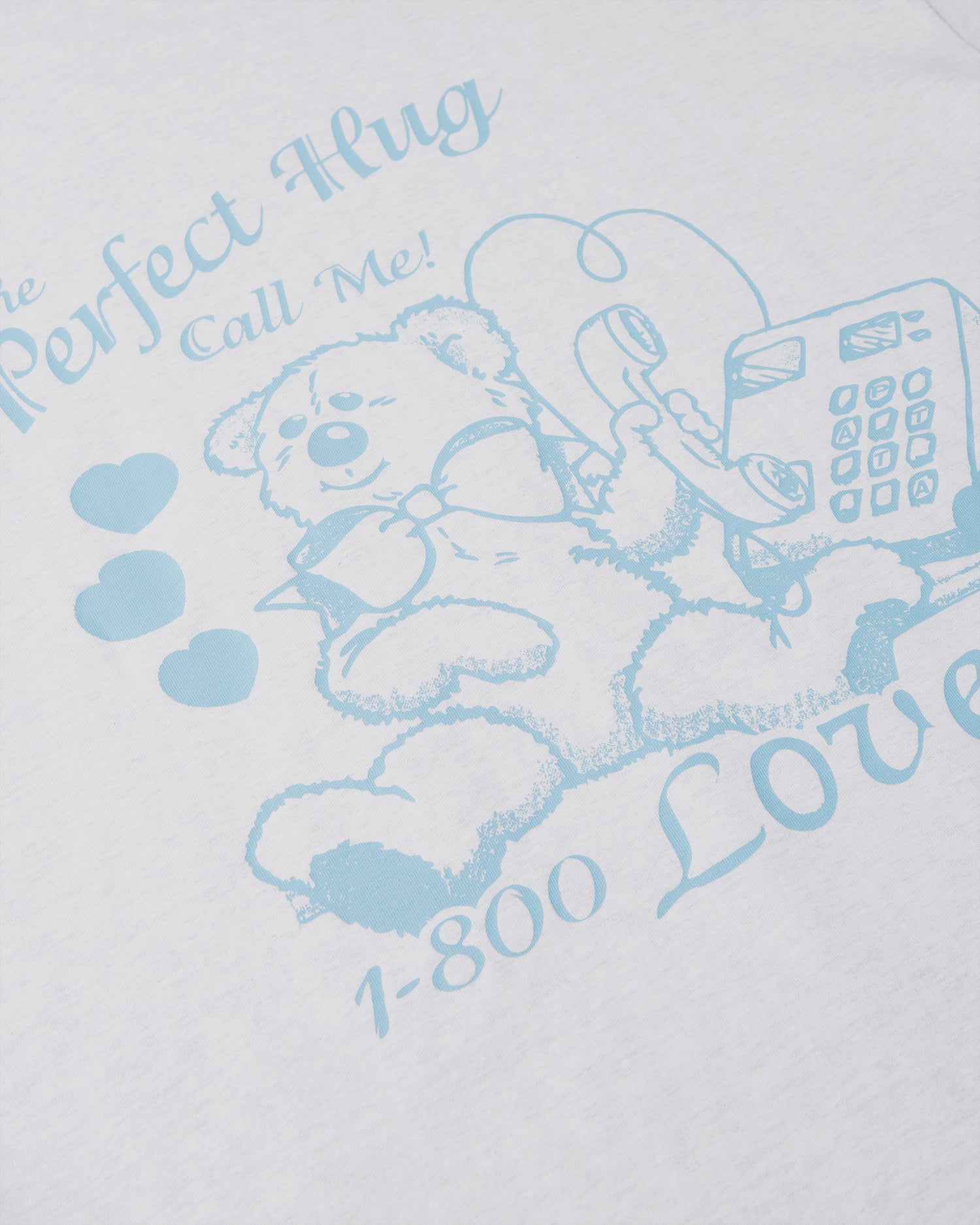 Patta Perfect Hug T-Shirt (Light Grey Melange)