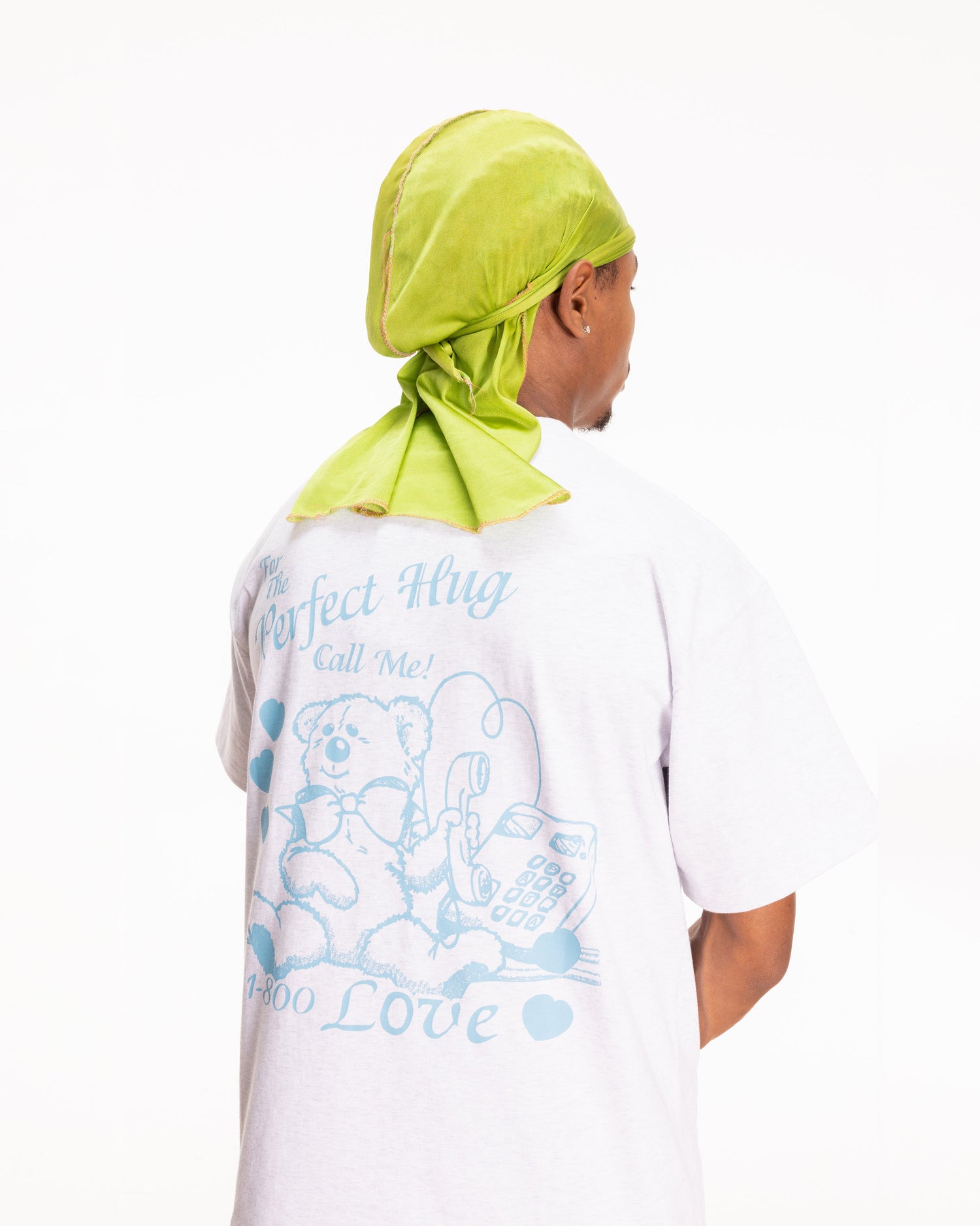 Patta Perfect Hug T-Shirt (Light Grey Melange)