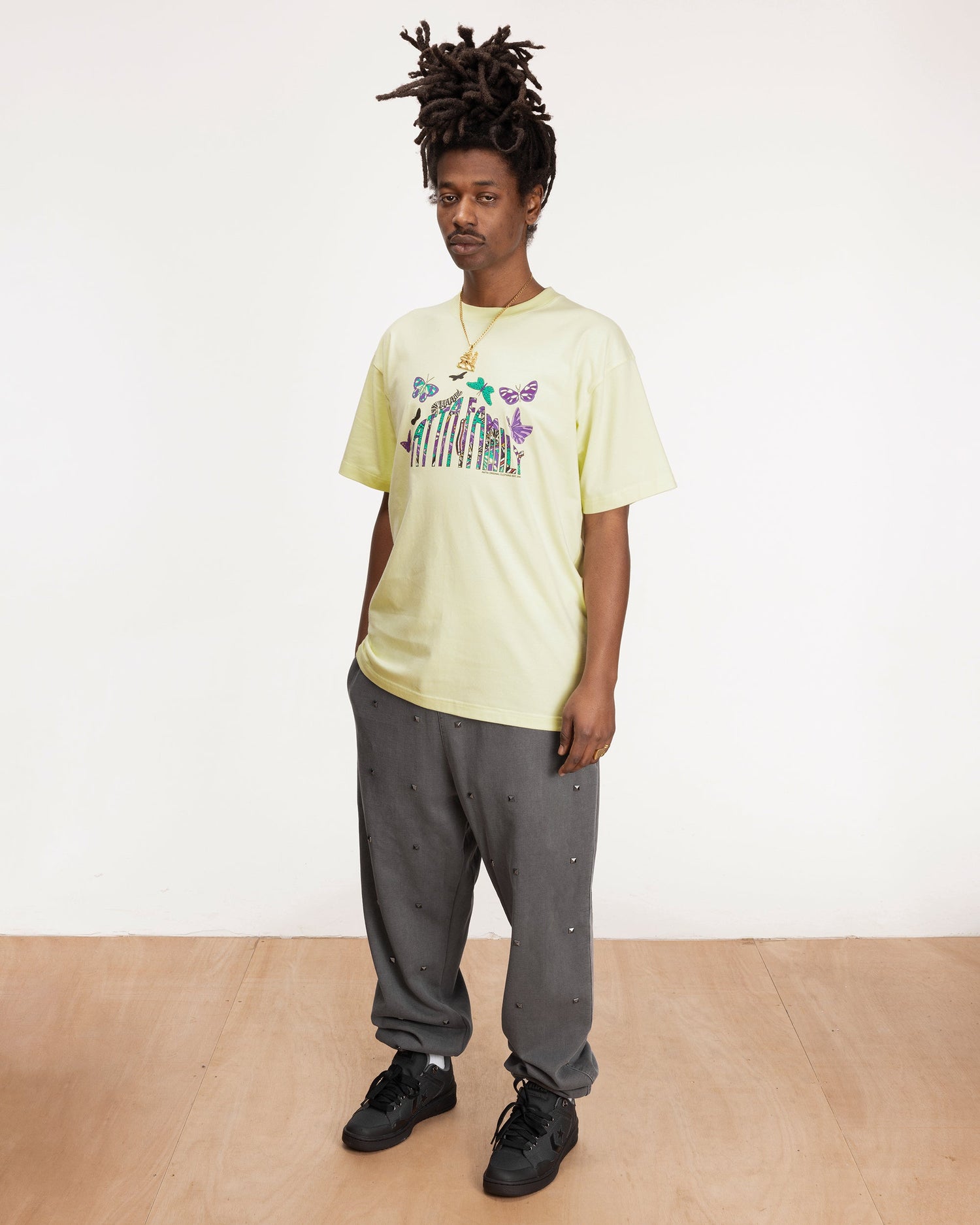 Patta Family T-Shirt (Wax Yellow)