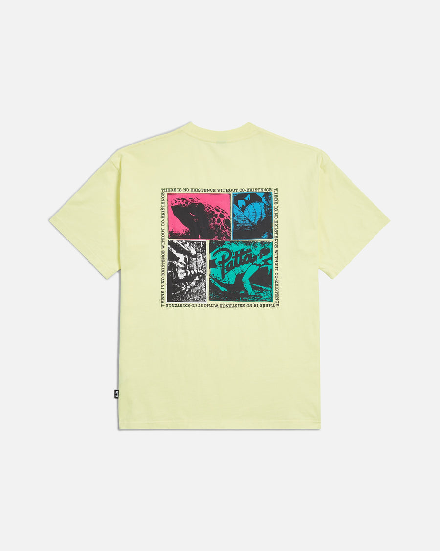 Patta Co-Existence T-Shirt (Wax Yellow)