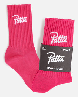 Patta Script Logo Sport Socks