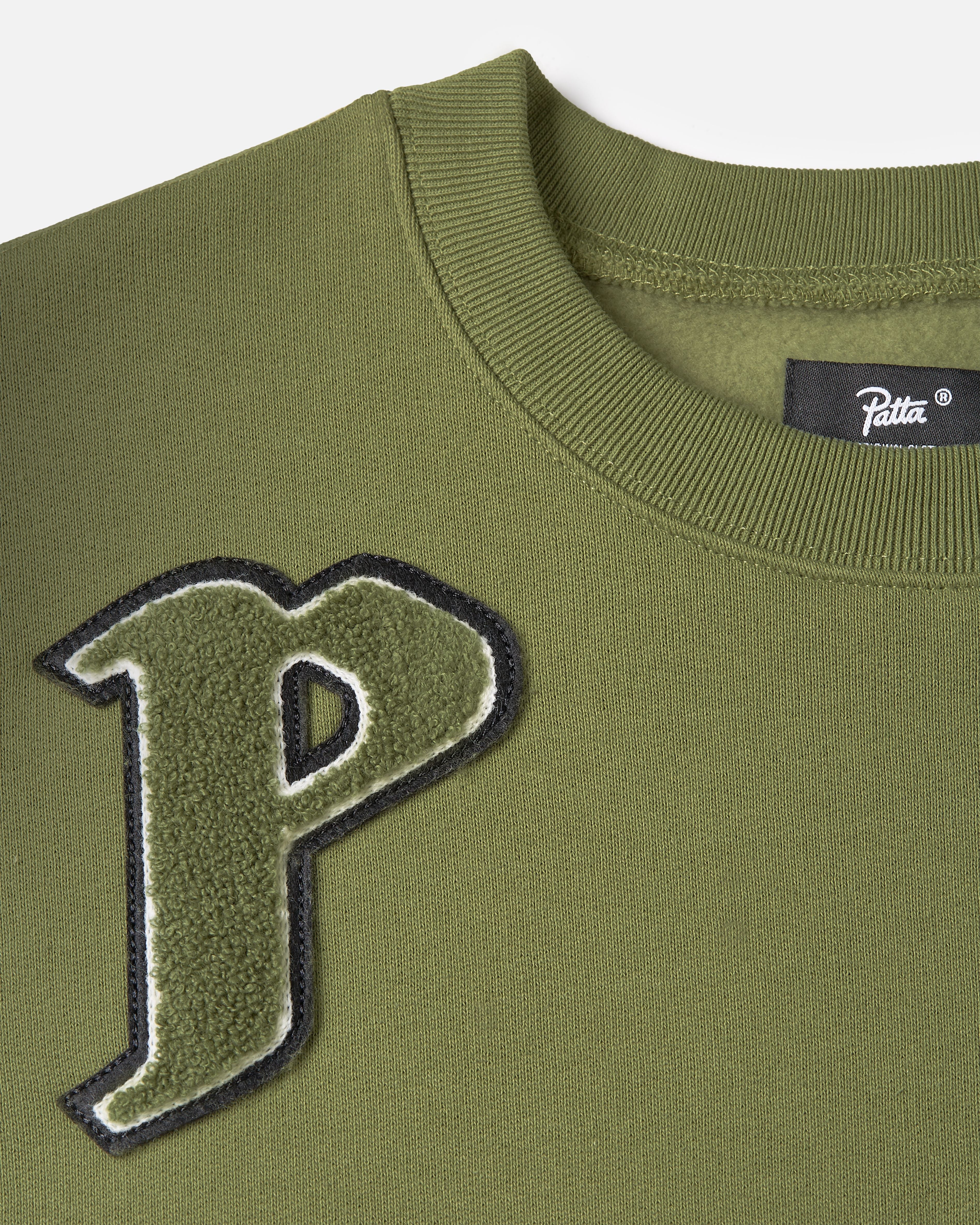 Patta Flowers Crewneck Sweater (Loden Green) – Patta US