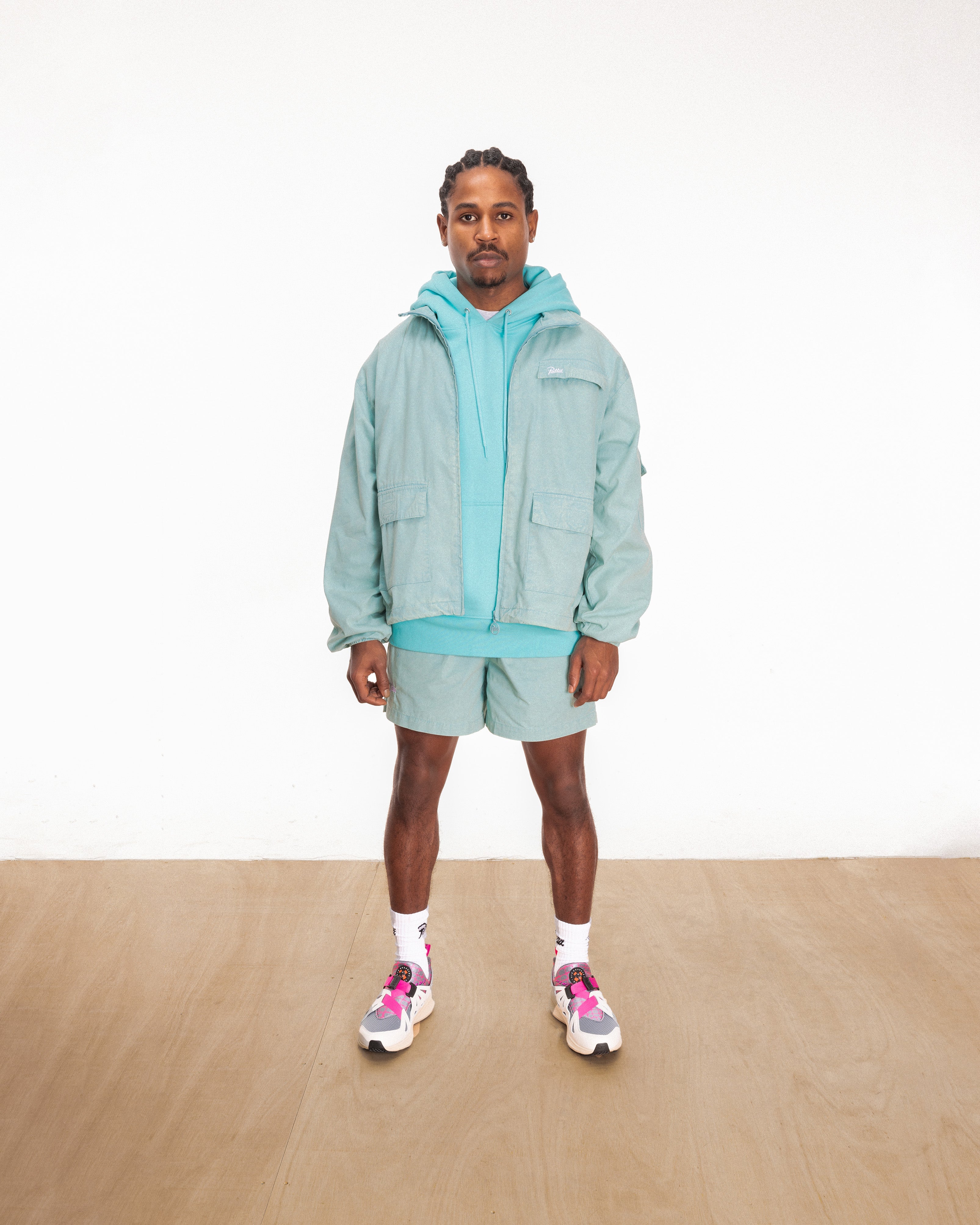 Patta Acid Washed Track Jacket (Blue Radiance) – Patta US