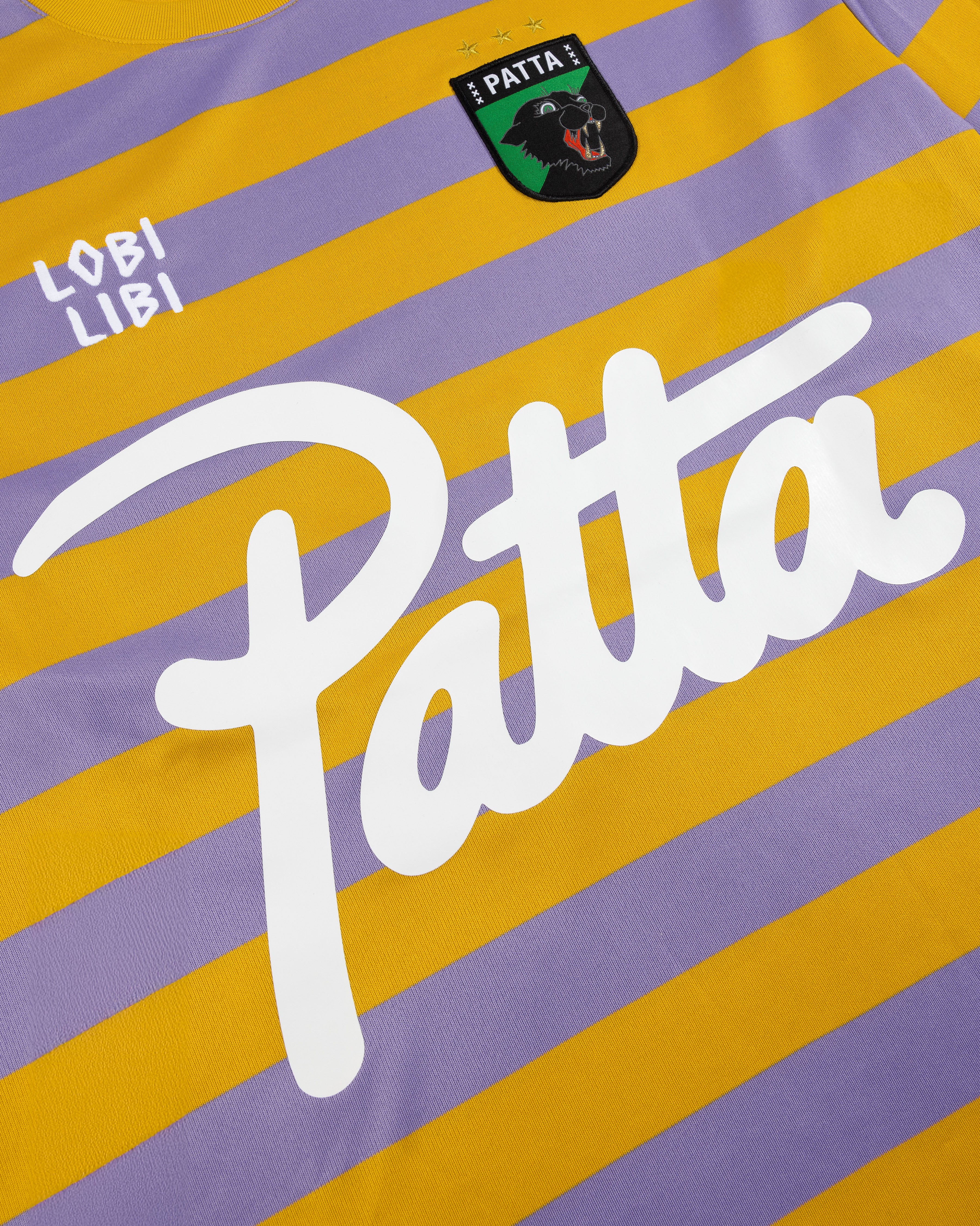Patta Striped Longsleeve Football Jersey (Chalk Violet) – Patta US